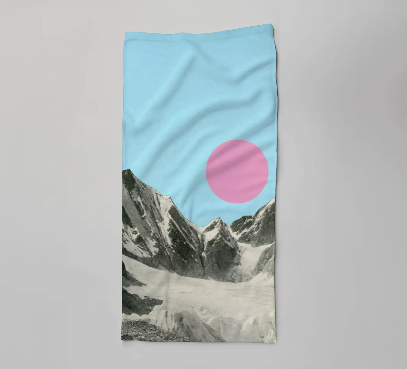 Winter Sun towel by Cassia Beck Collage