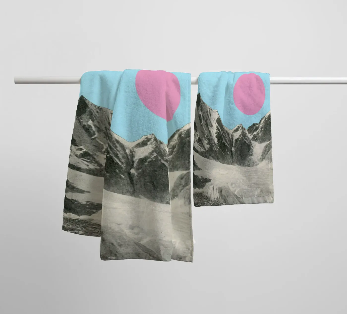 Winter Sun towel by Cassia Beck Collage