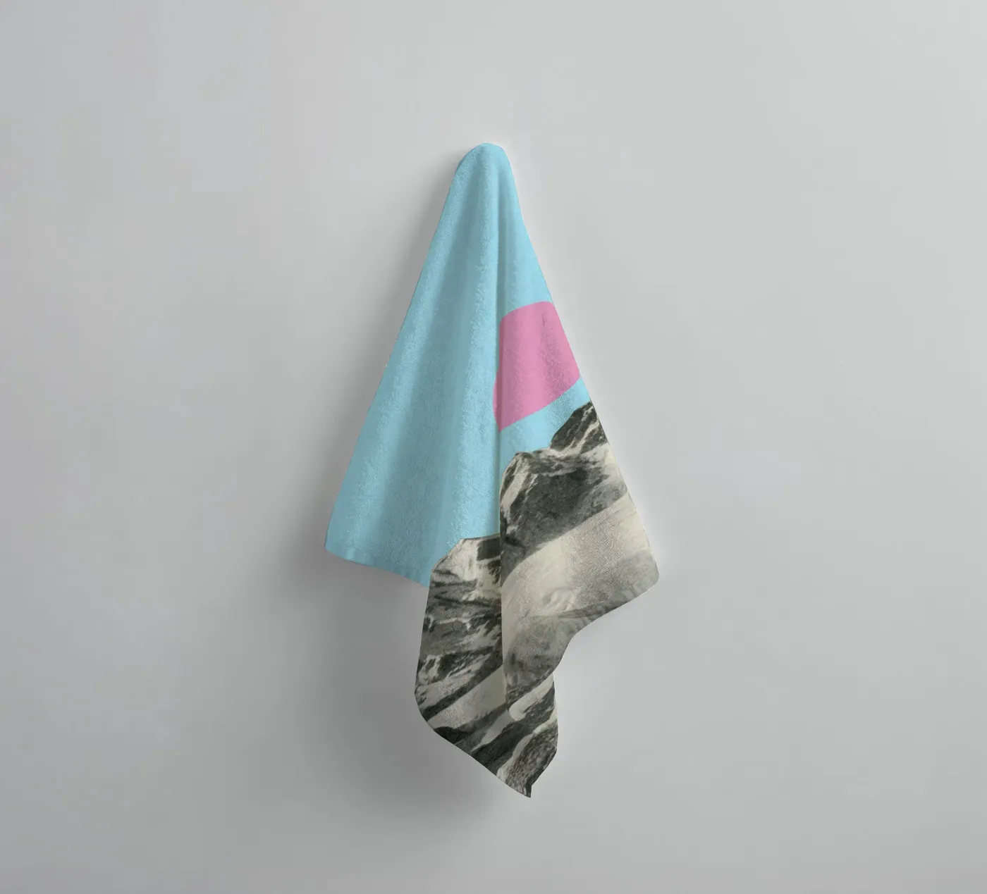 Winter Sun towel by Cassia Beck Collage