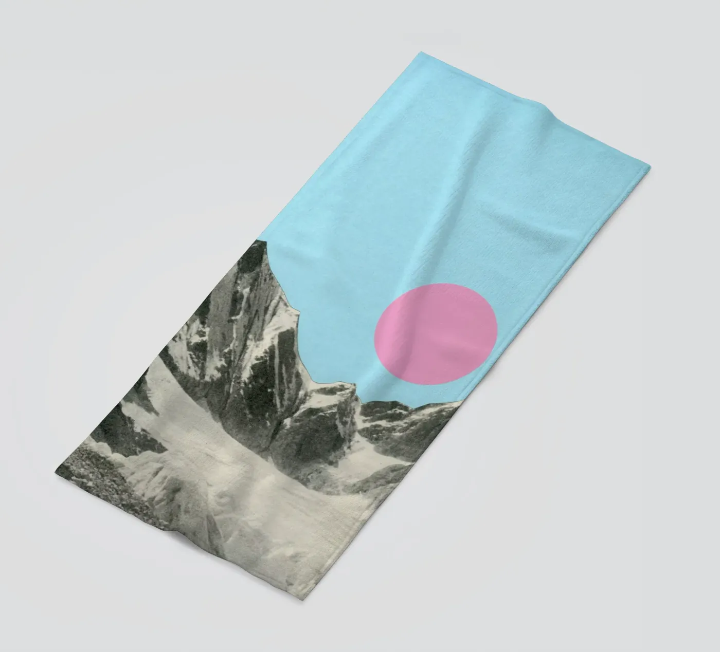 Winterzon strandhanddoek van Cassia Beck Collage