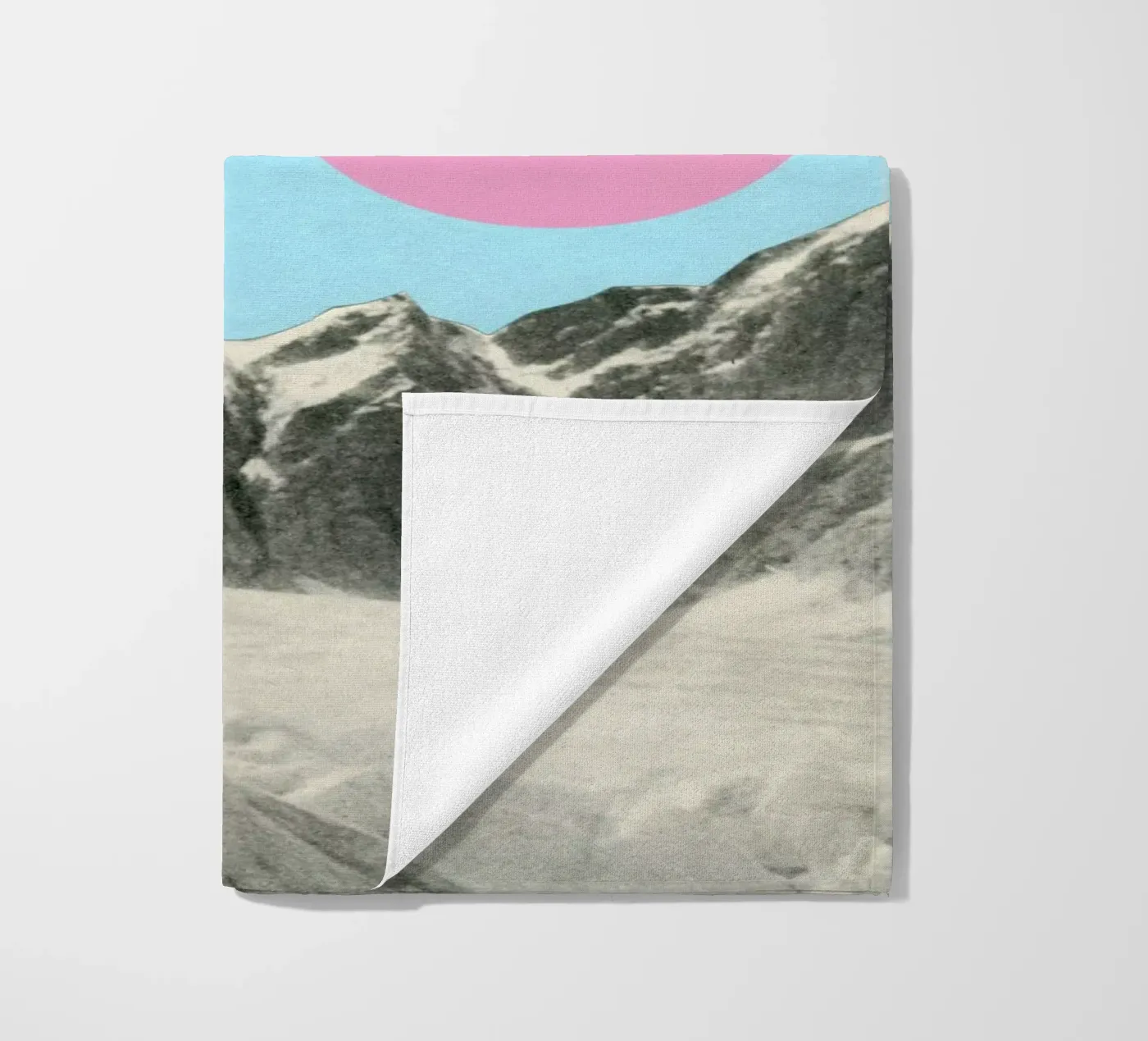 Winterzon strandhanddoek van Cassia Beck Collage