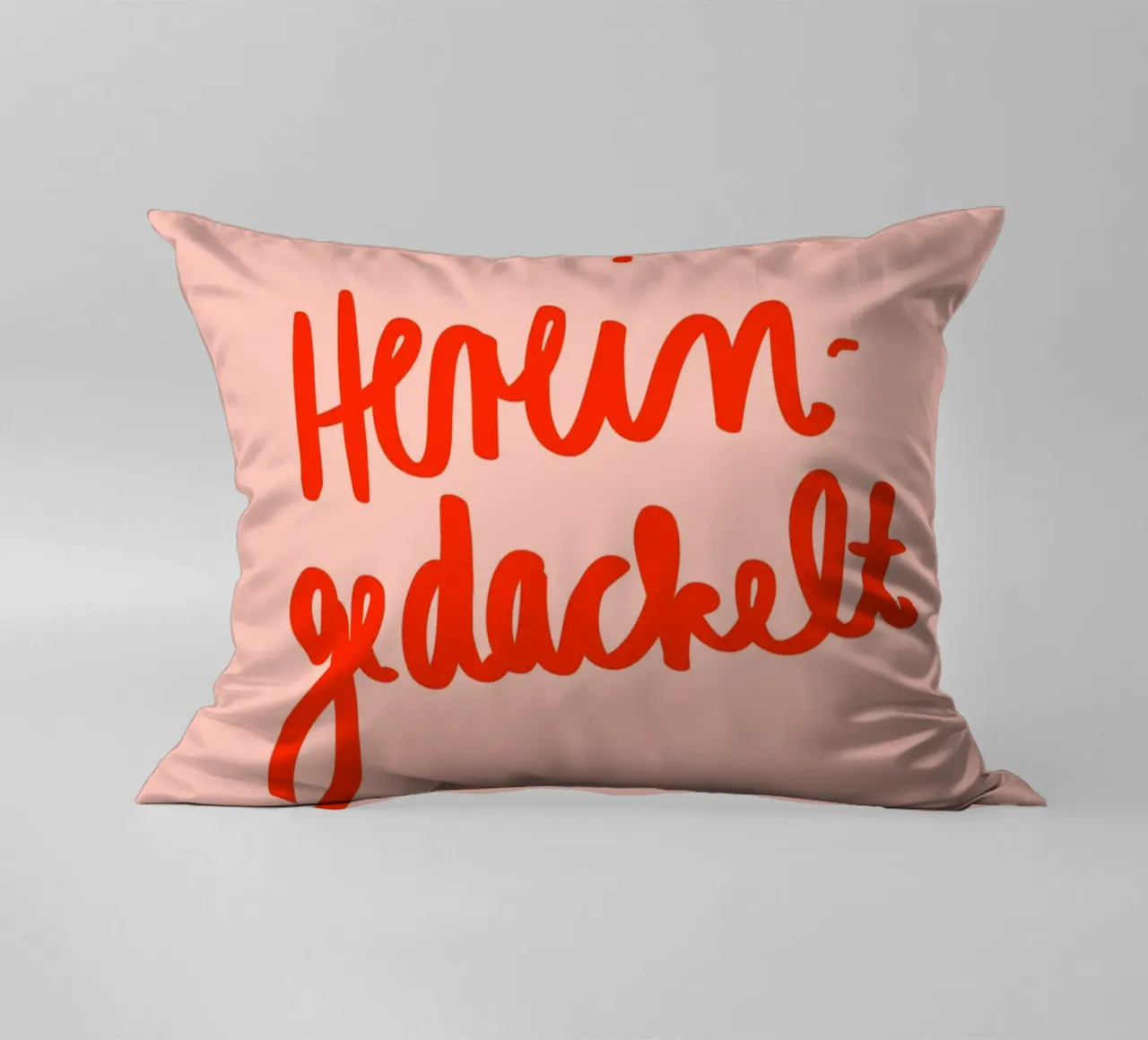 Hereingedackelt cuscino da Hej Ibiza by Ute Arnold