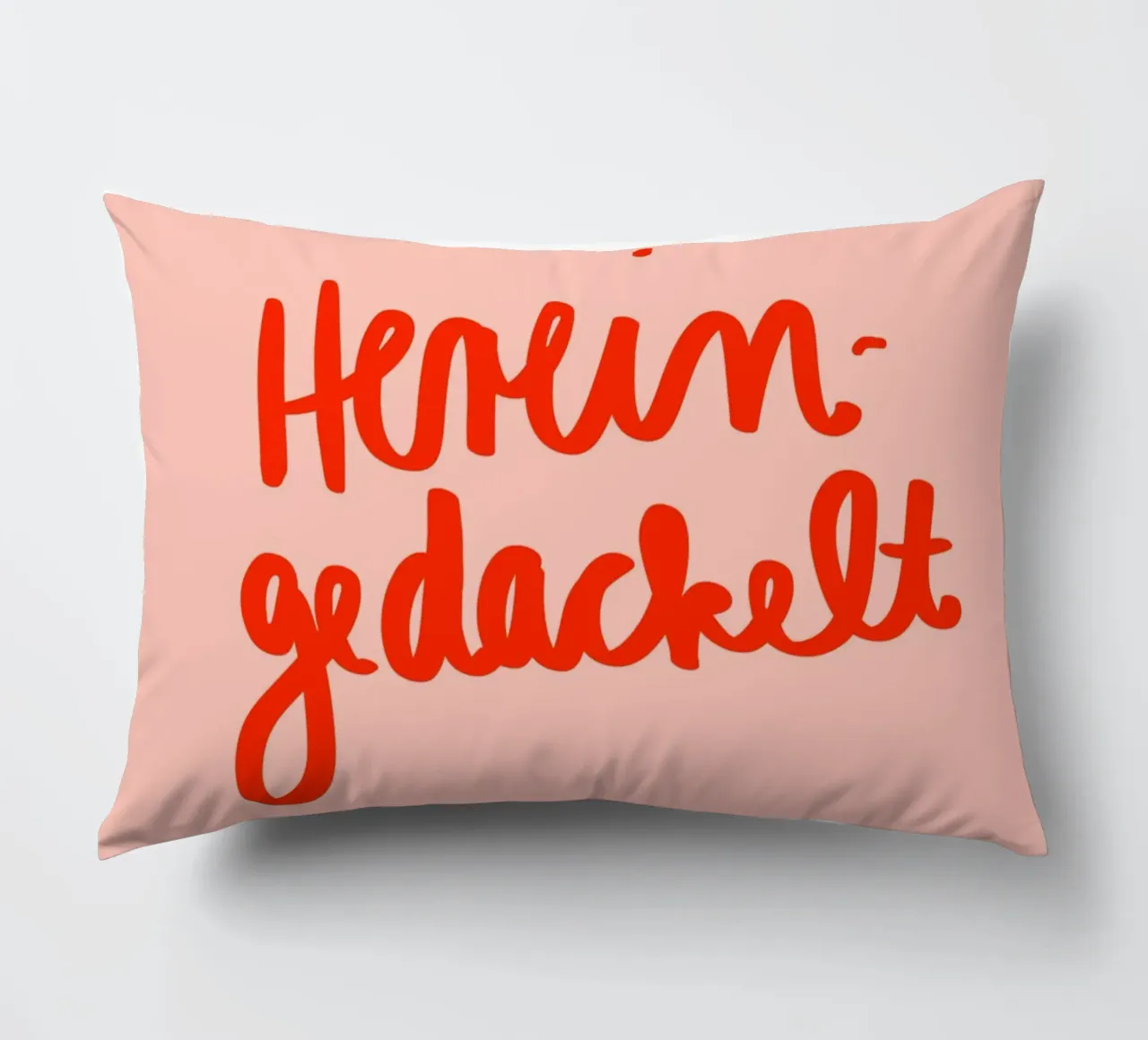 Hereingedackelt cuscino da Hej Ibiza by Ute Arnold
