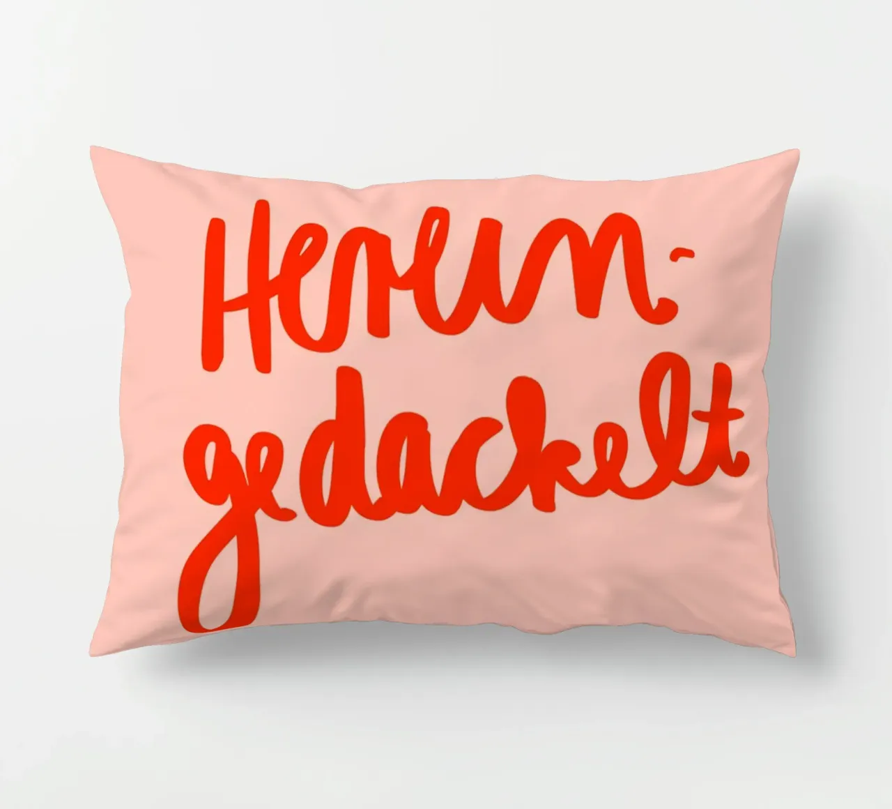 Hereingedackelt cuscino da Hej Ibiza by Ute Arnold