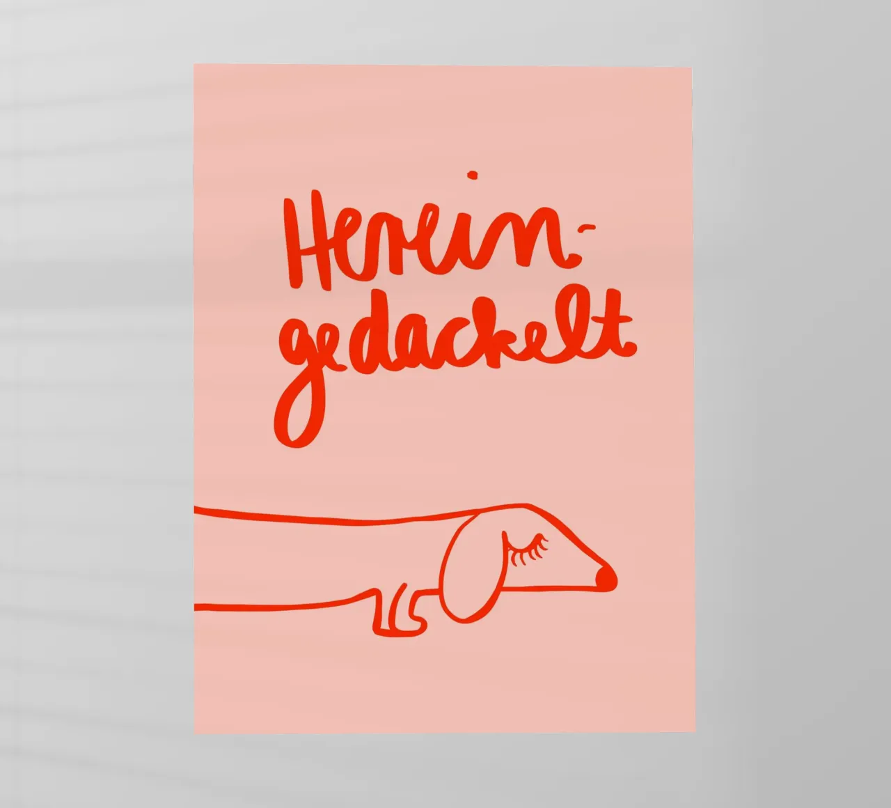 Hereingedackelt pellicola backlit da Hej Ibiza by Ute Arnold