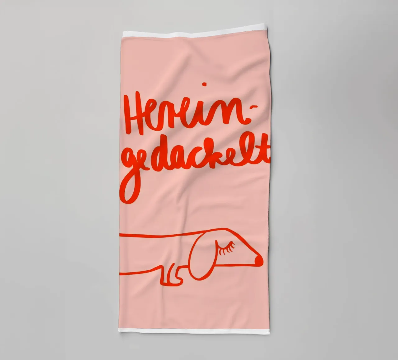 Hereingedackelt asciugamano da bagno da Hej Ibiza by Ute Arnold