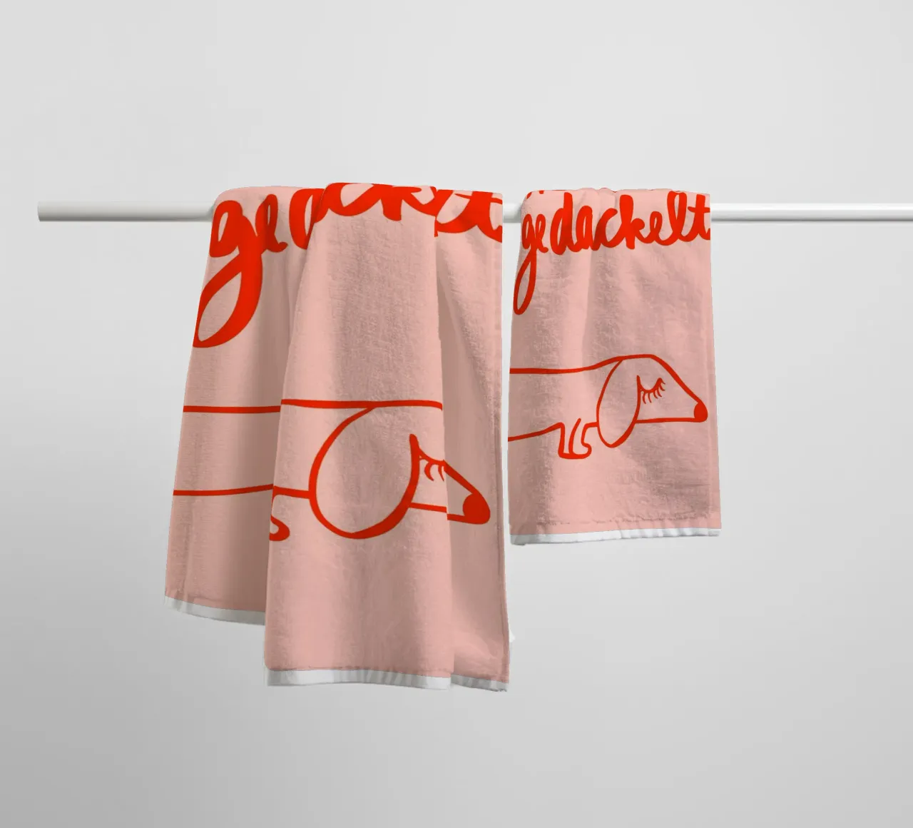 Hereingedackelt asciugamano da bagno da Hej Ibiza by Ute Arnold