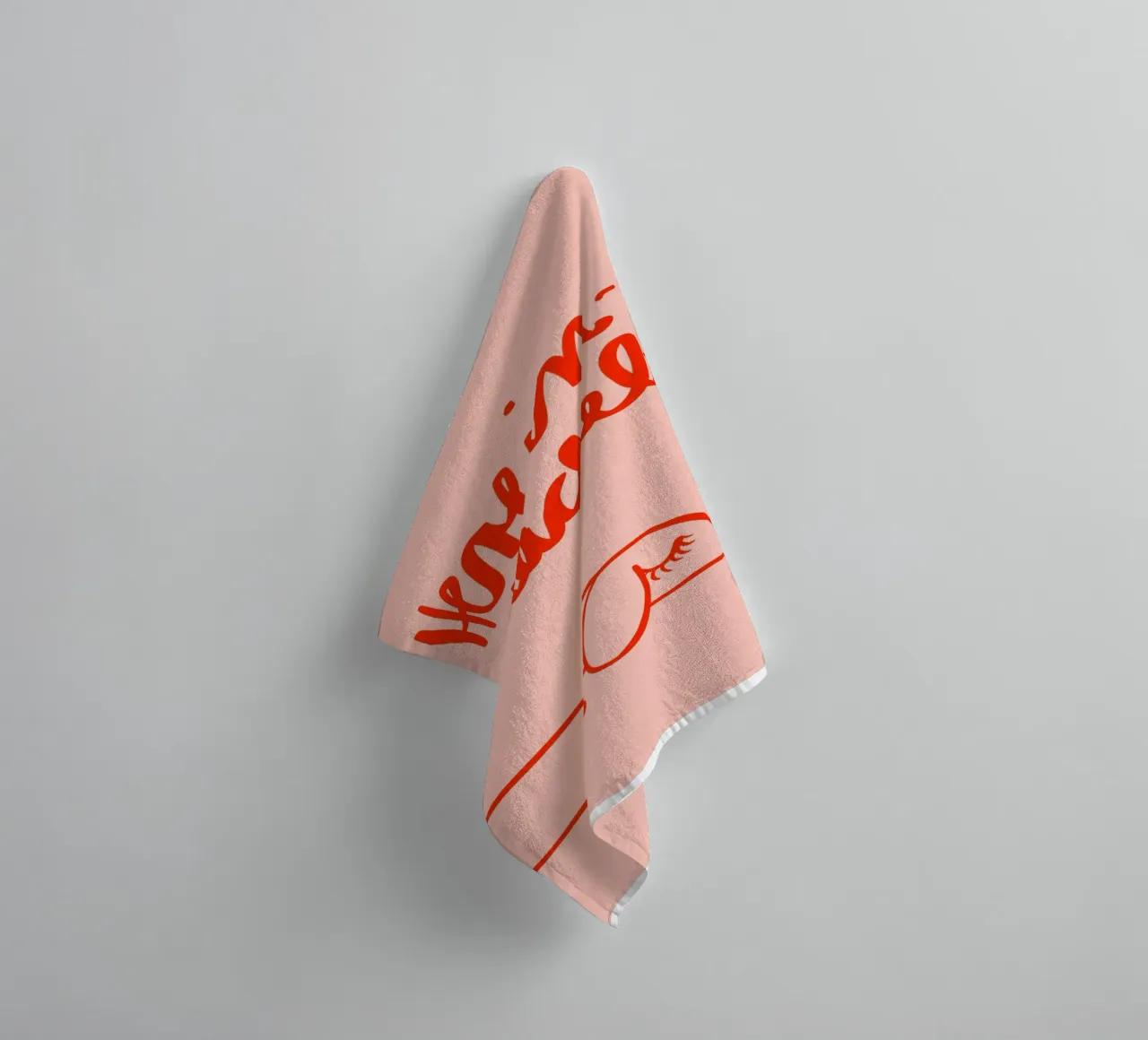 Hereingedackelt asciugamano da bagno da Hej Ibiza by Ute Arnold