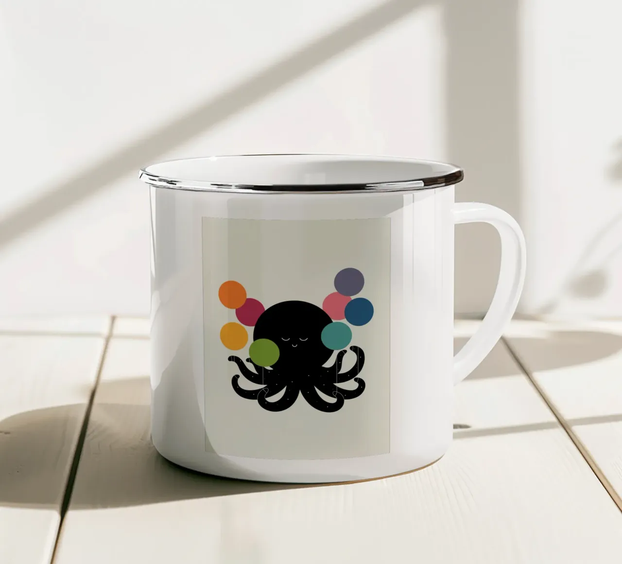 Sogno alto tazza in smalto da Andy Westface