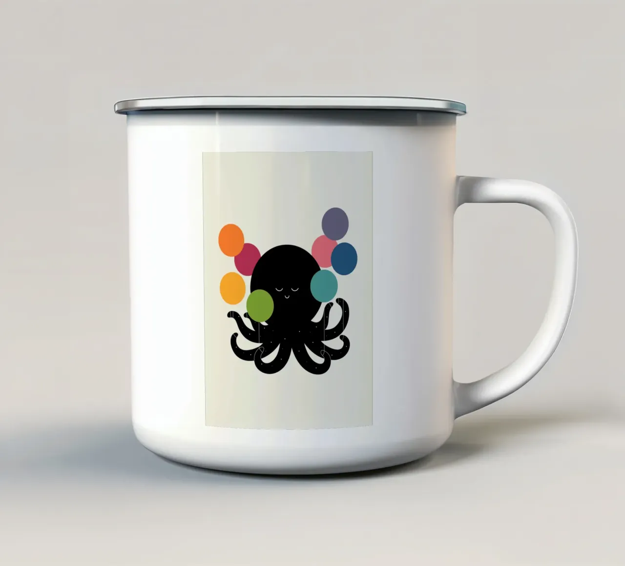 Sogno alto tazza in smalto da Andy Westface