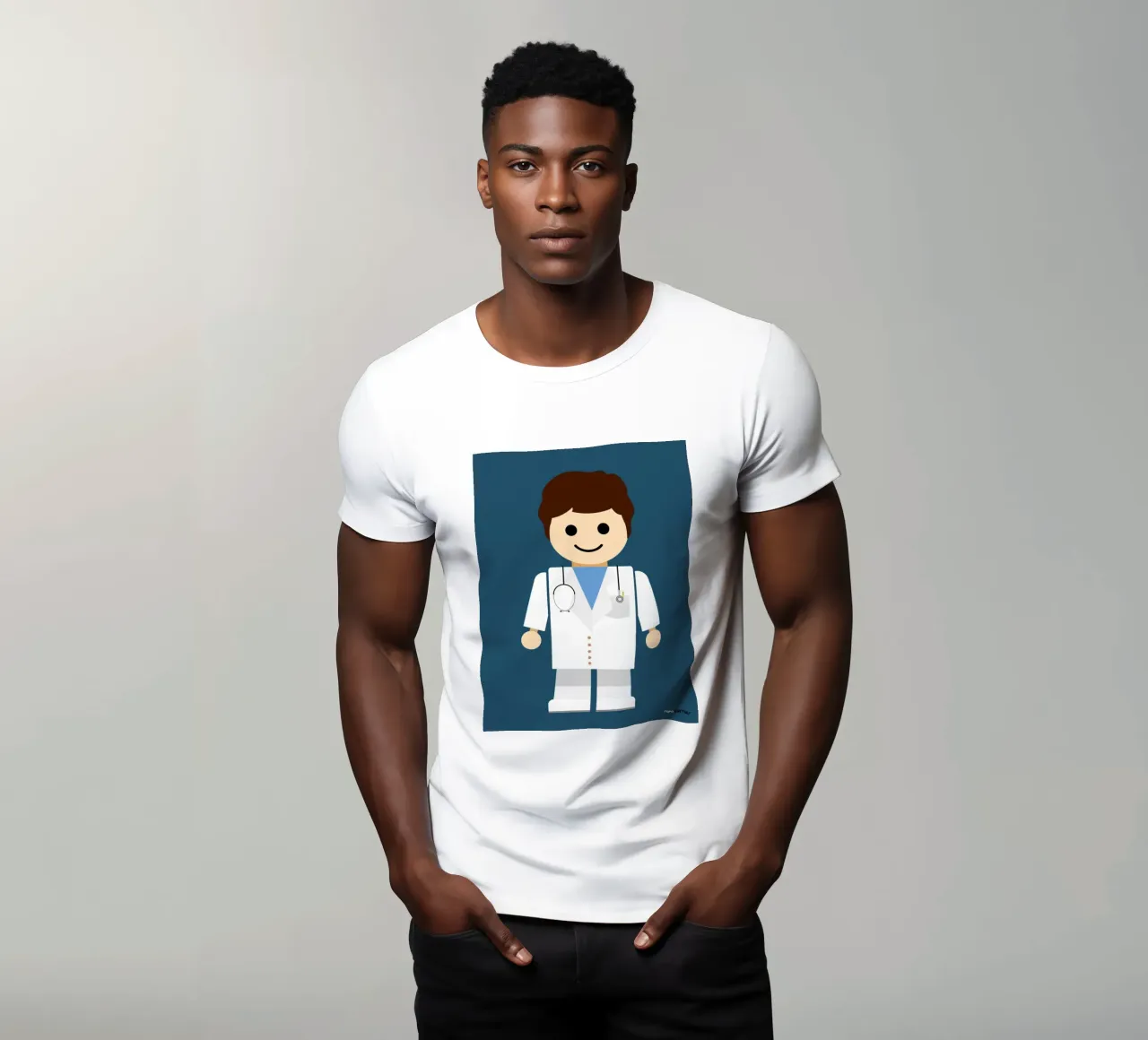 Dottore Giocattolo t-shirt da Rafa Gomes