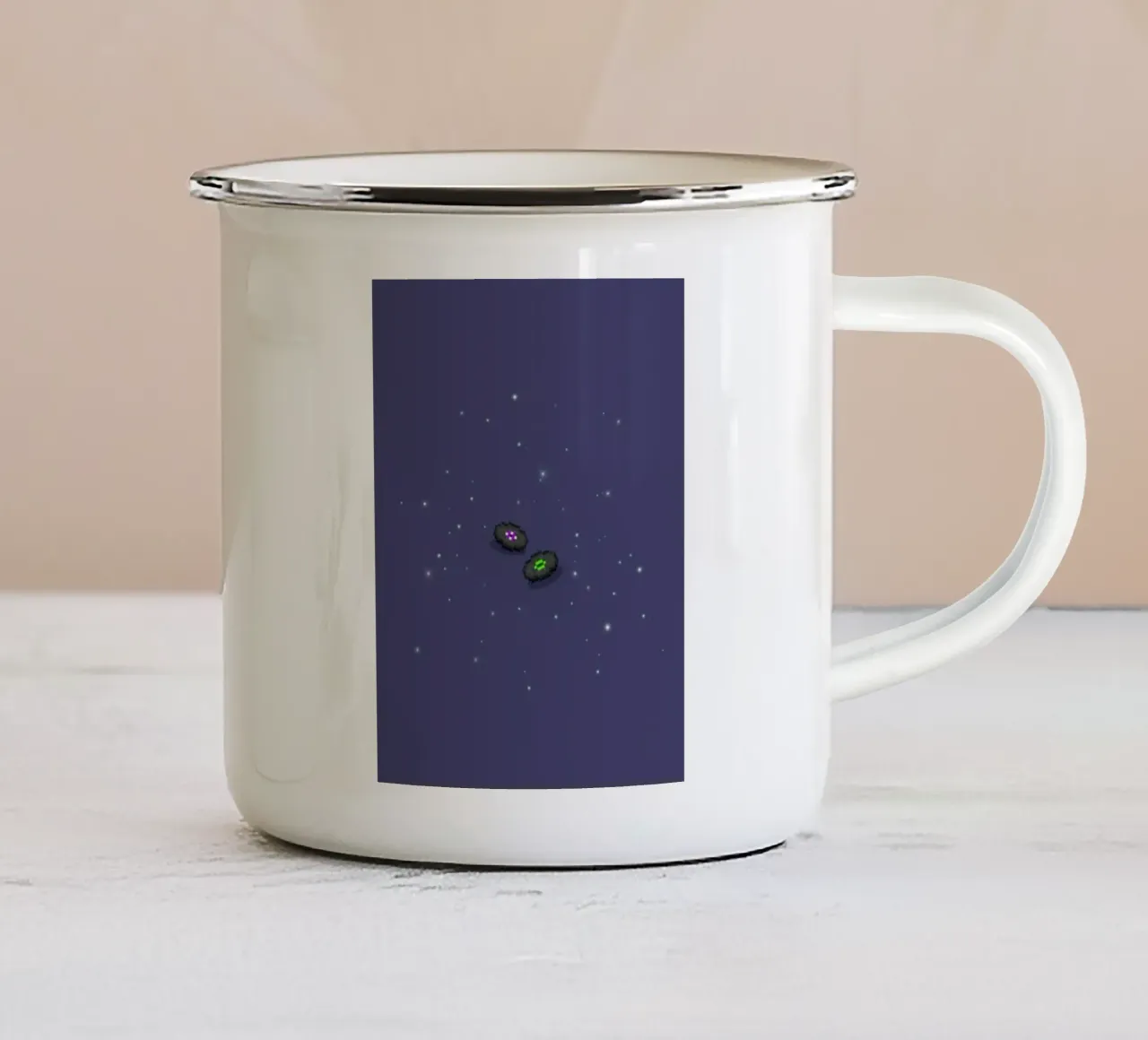 peanut in the star tazza in smalto da scoten