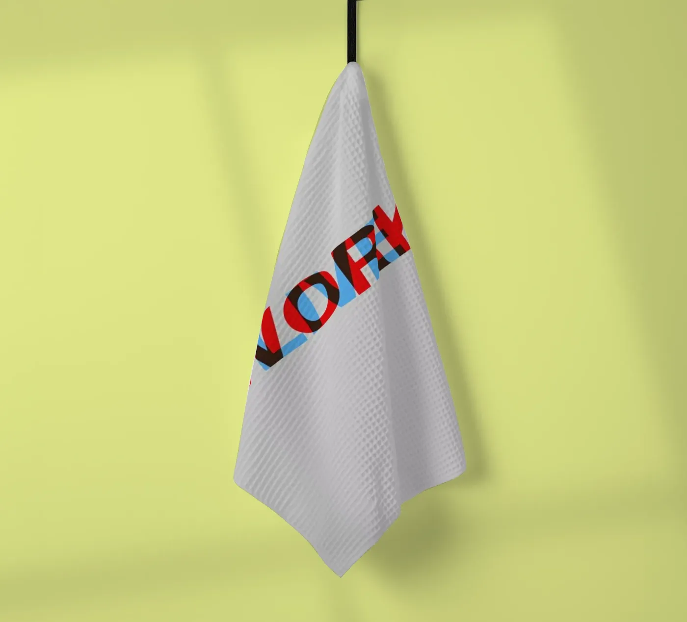 Live Work Poster torchon de Naxart