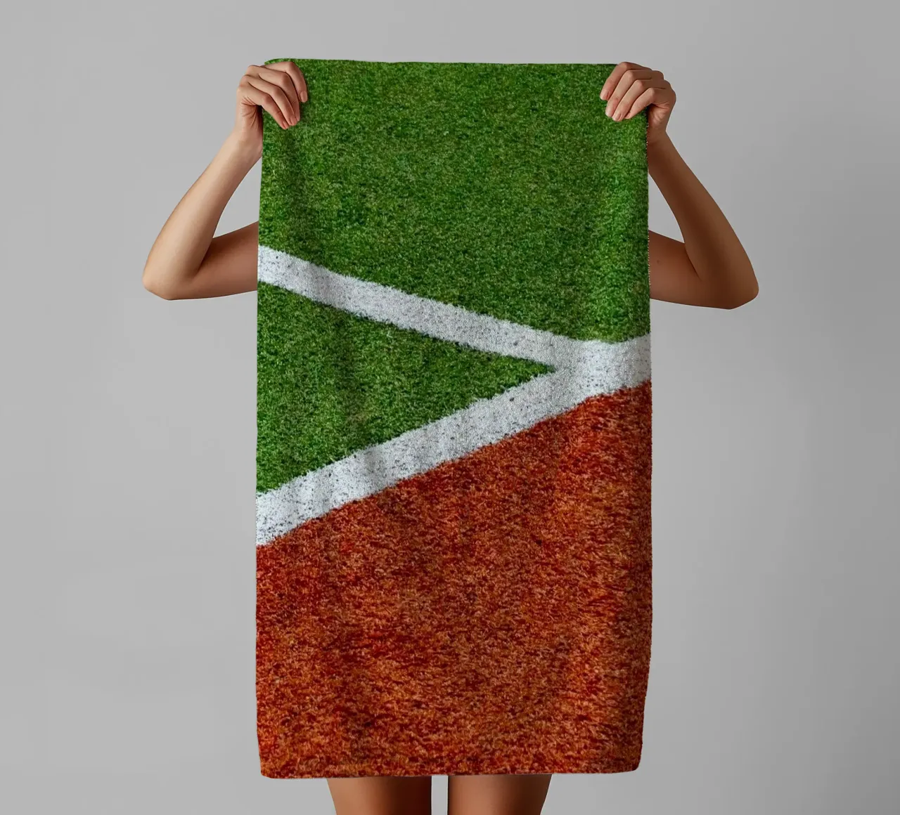 line color field asciugamano da bagno da scoten