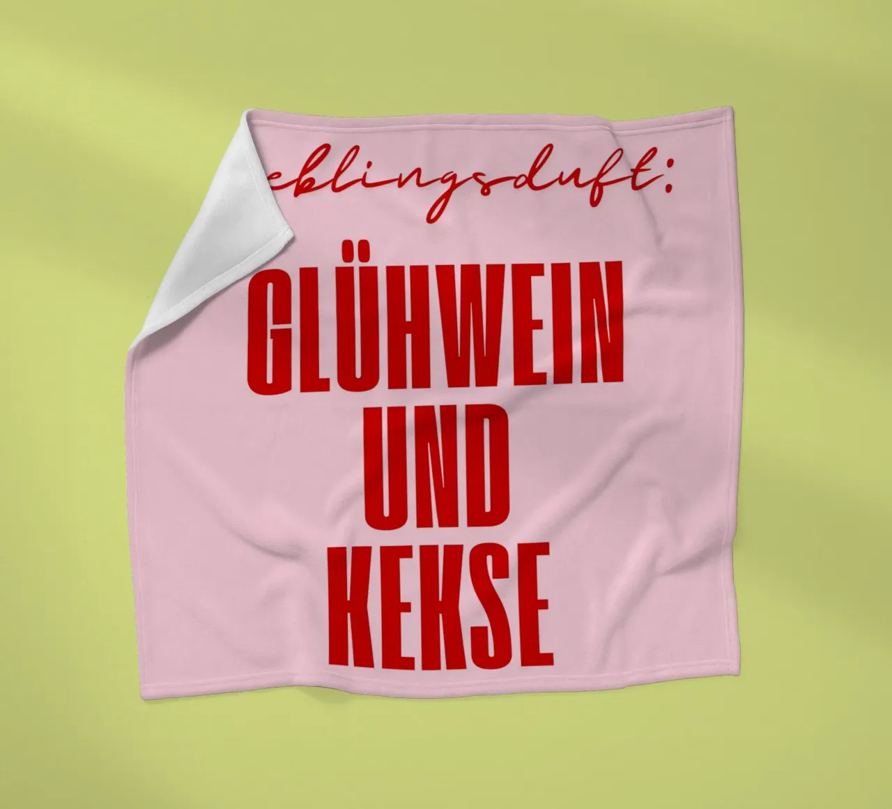 Lieblingsduft: Glühwein &  Kekse coperta in pile da DigiWunderwerk