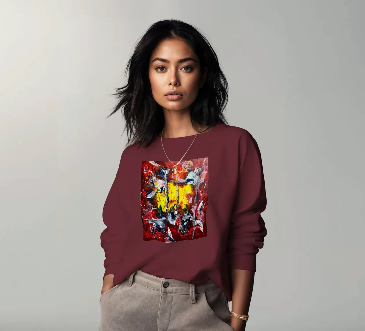 GUARDA ALL'INTERNO. felpa da Little treasures for your home