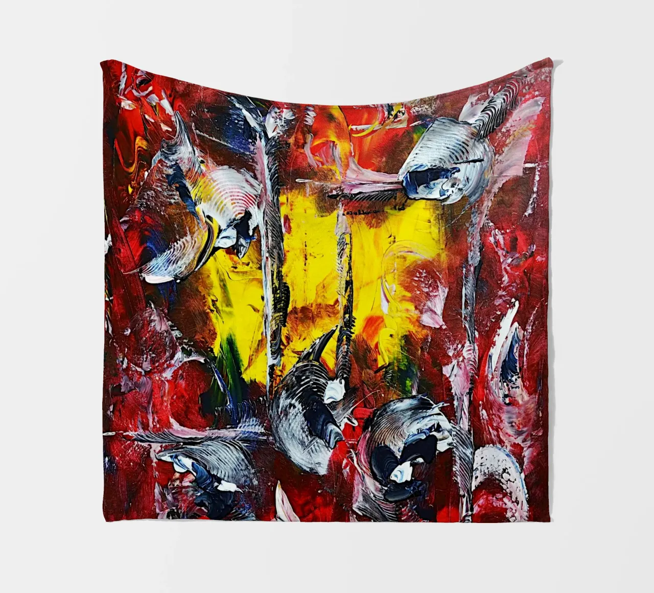 BINNENKIJKEN. fleecedeken van Little treasures for your home