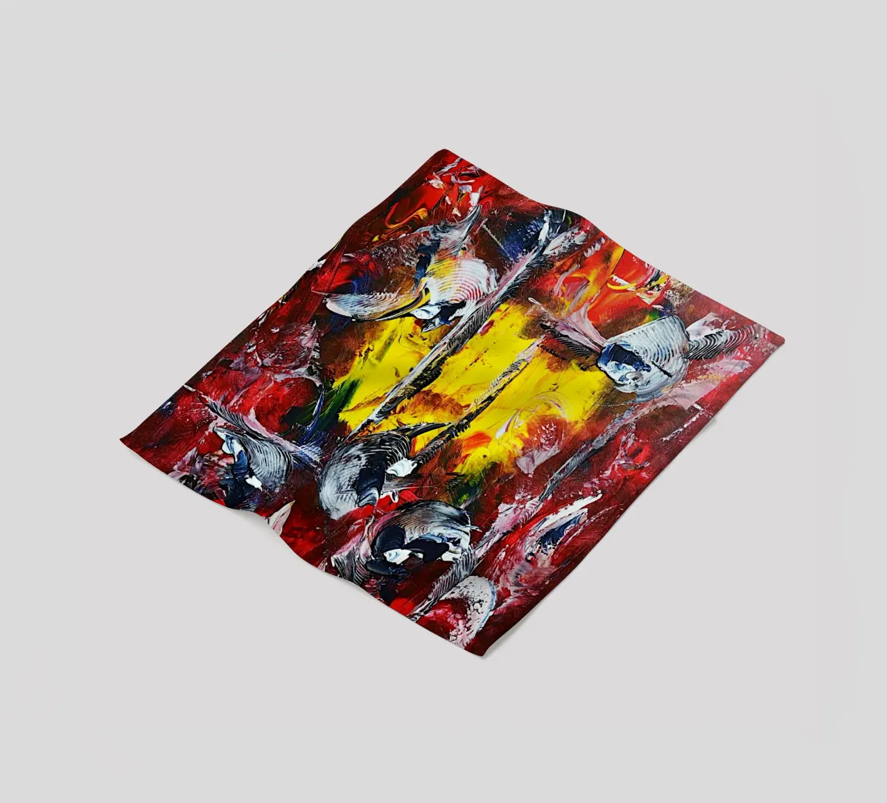 BINNENKIJKEN. fleecedeken van Little treasures for your home