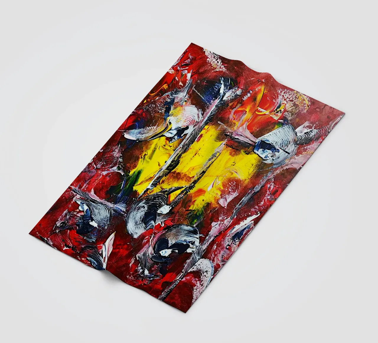 BINNENKIJKEN. fleecedeken van Little treasures for your home