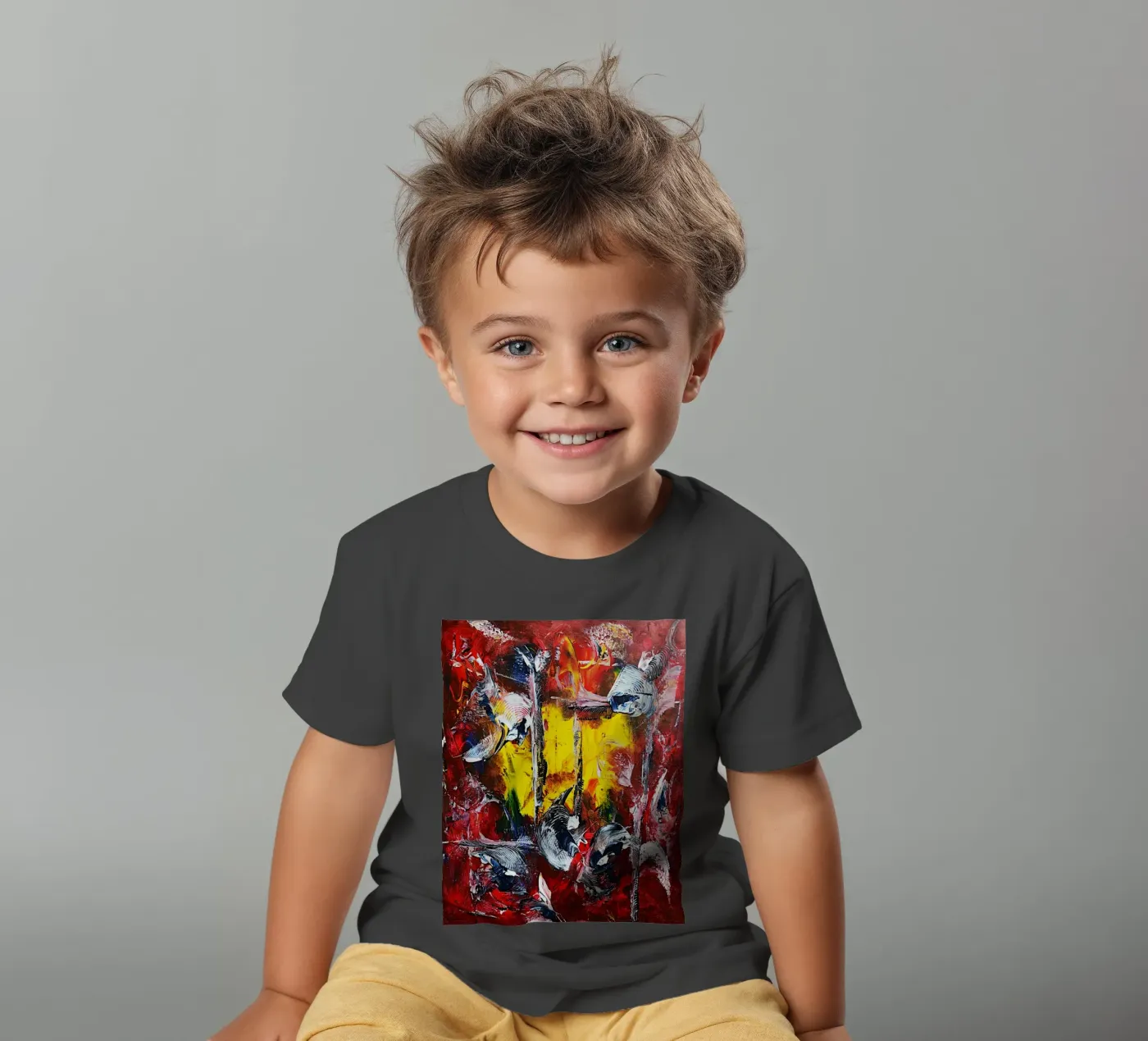 LOOK INSIDE. kinder t-shirt van Little treasures for your home