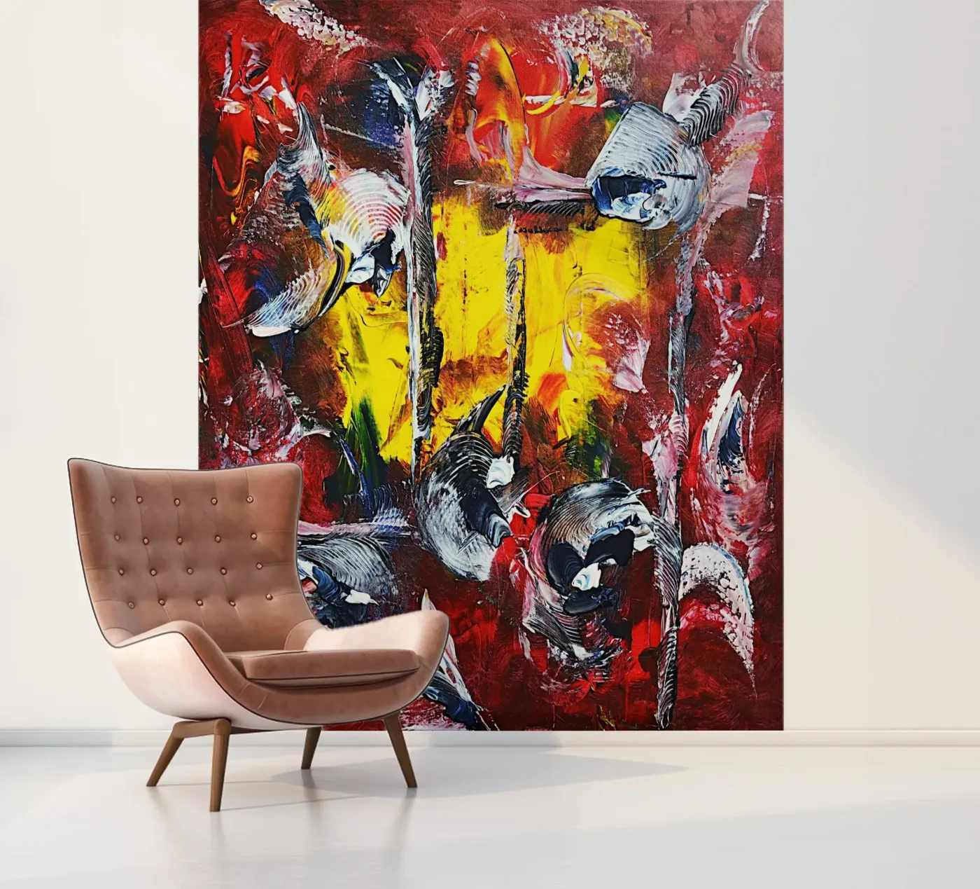 LOOK INSIDE. fotobehang van Little treasures for your home