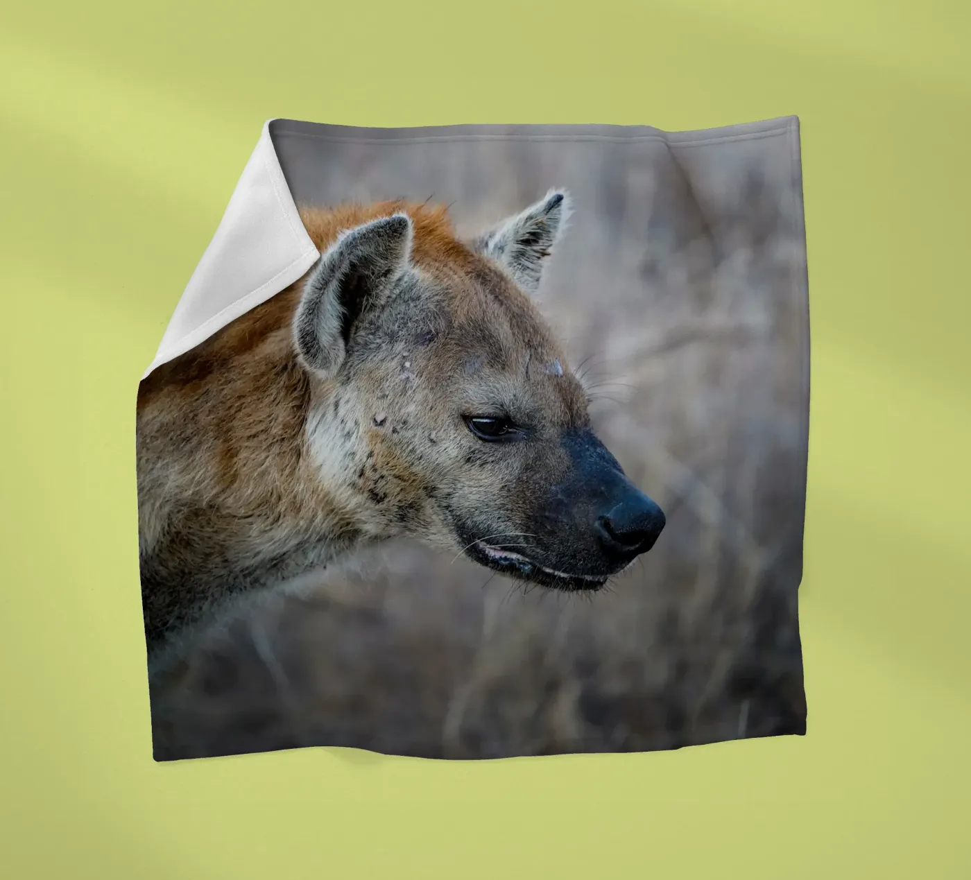 Hyäne Fleecedecke von Tom's Wildlife