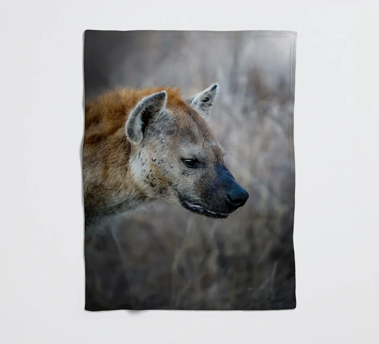 Hyäne Fleecedecke von Tom's Wildlife
