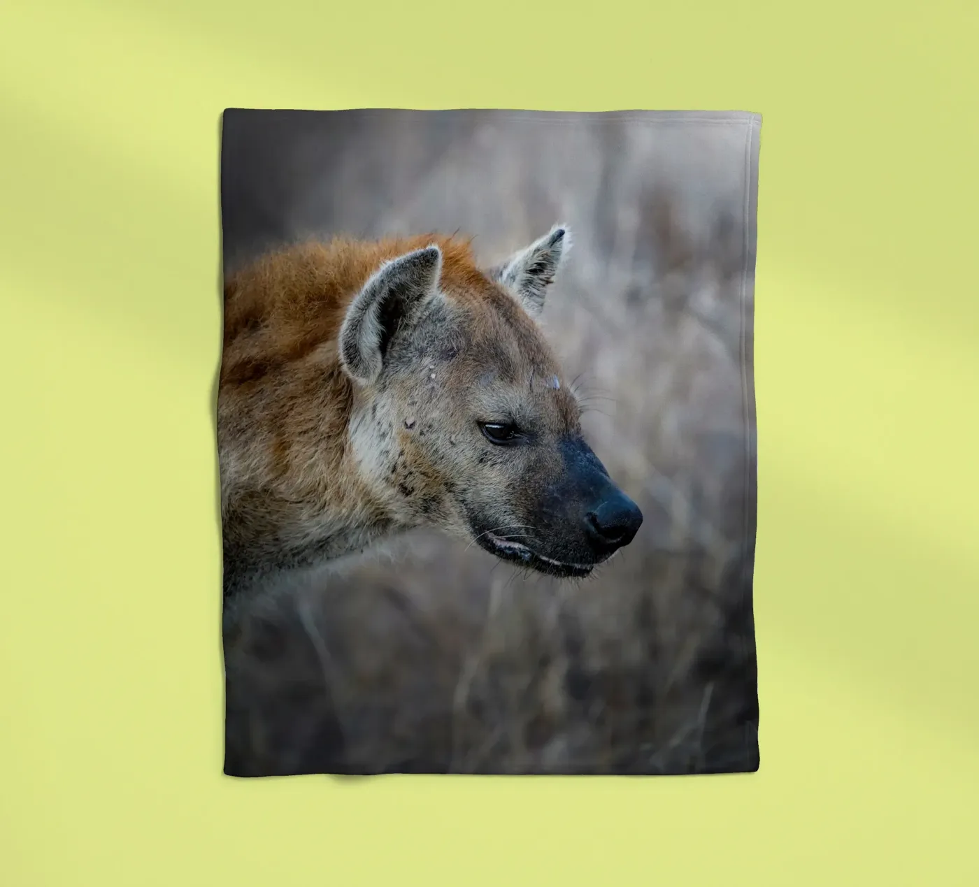 Hyäne Fleecedecke von Tom's Wildlife