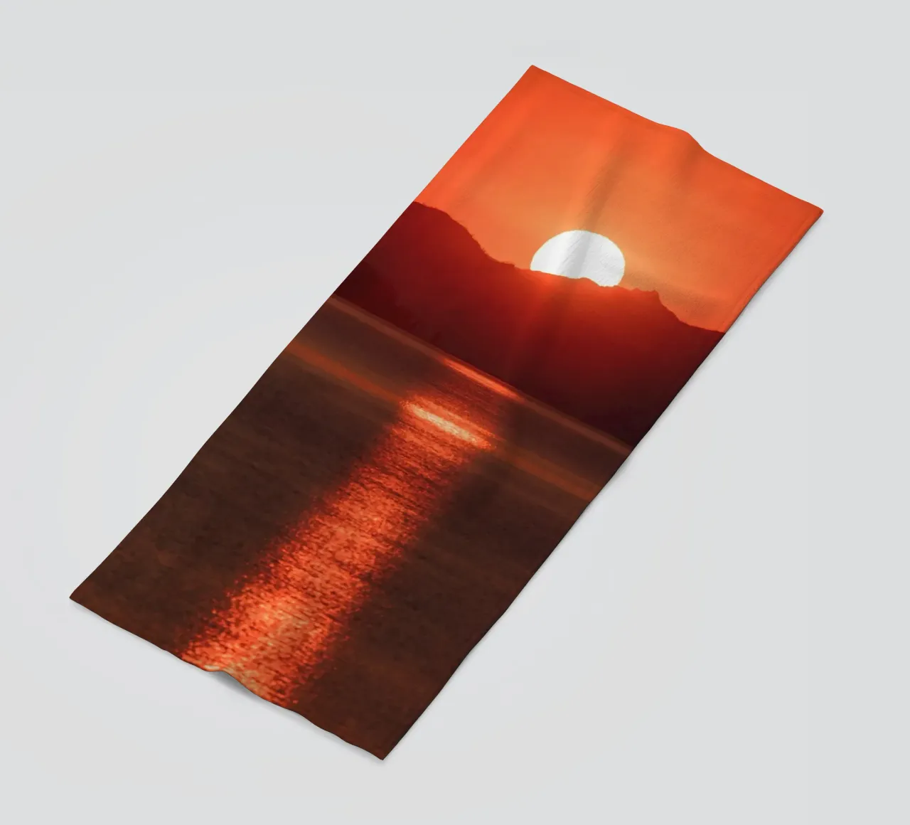 Orange Sunset telo mare da stunningphotos