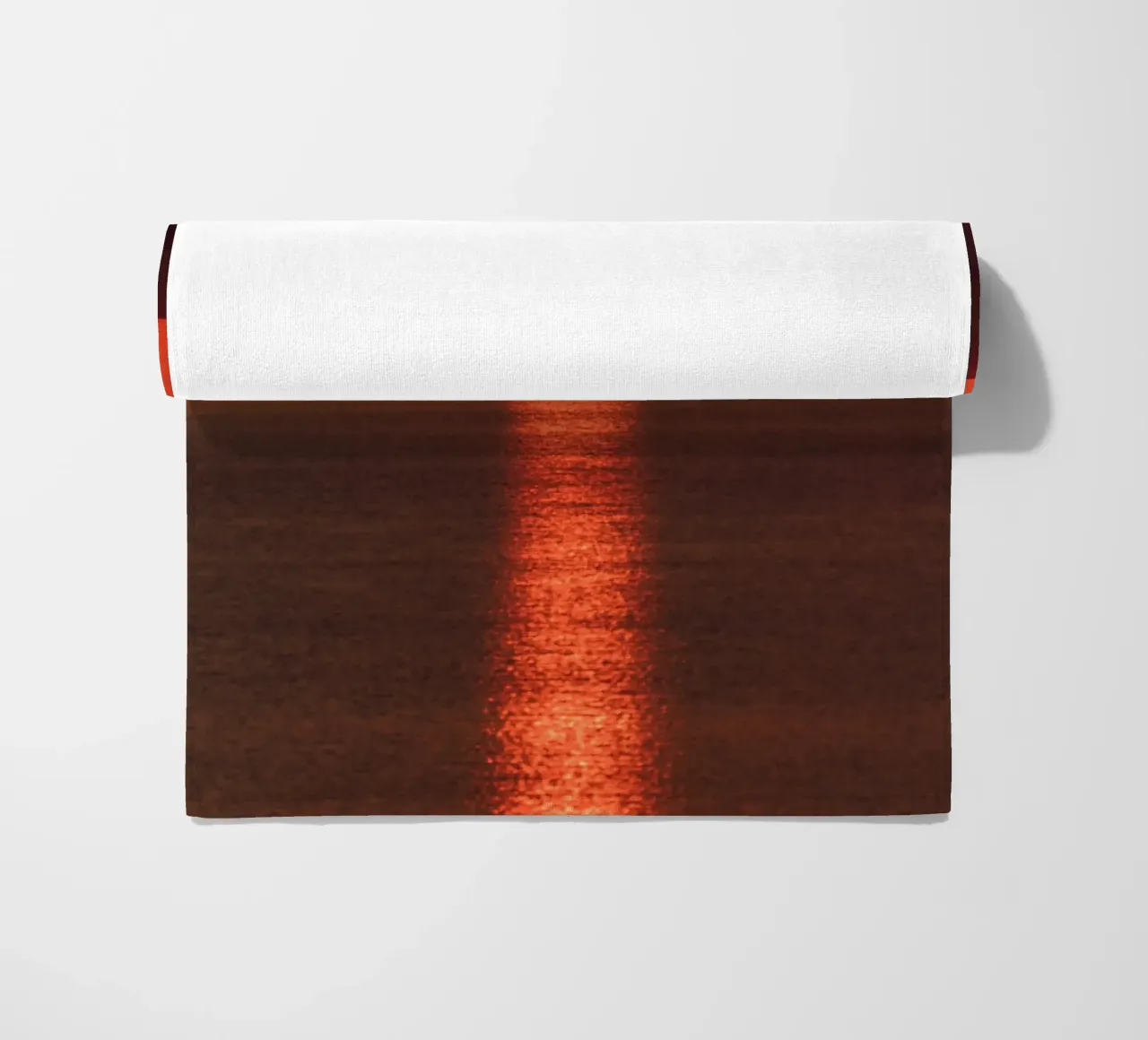 Orange Sunset telo mare da stunningphotos