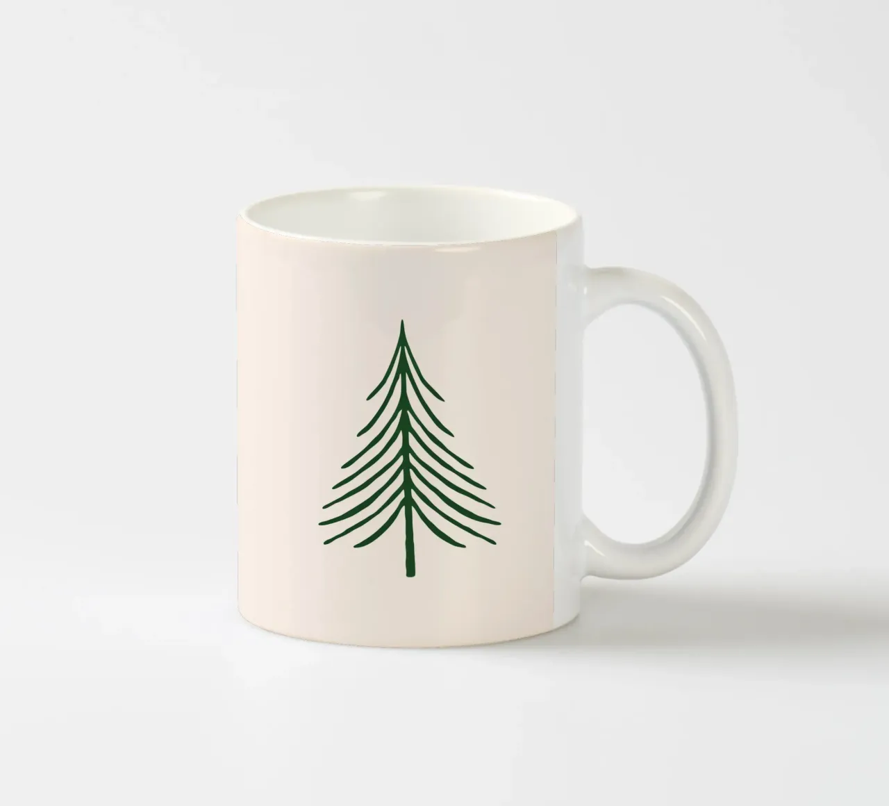 Pino nordico tazza in ceramica da ChristmasMooodz