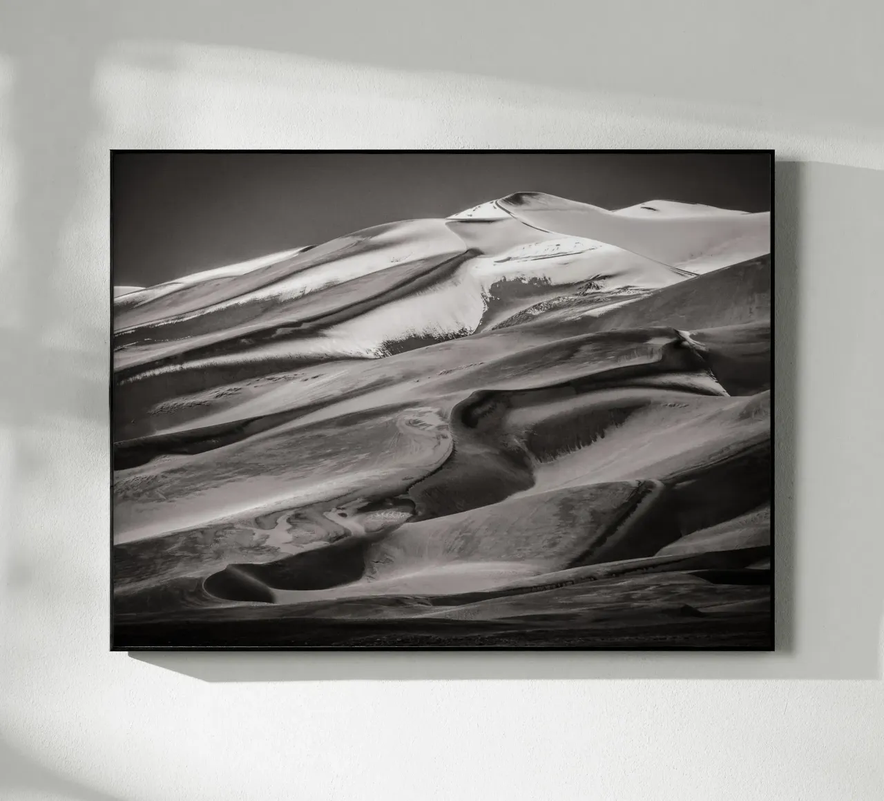 Snowy Mountain plexiglass da bwphoto