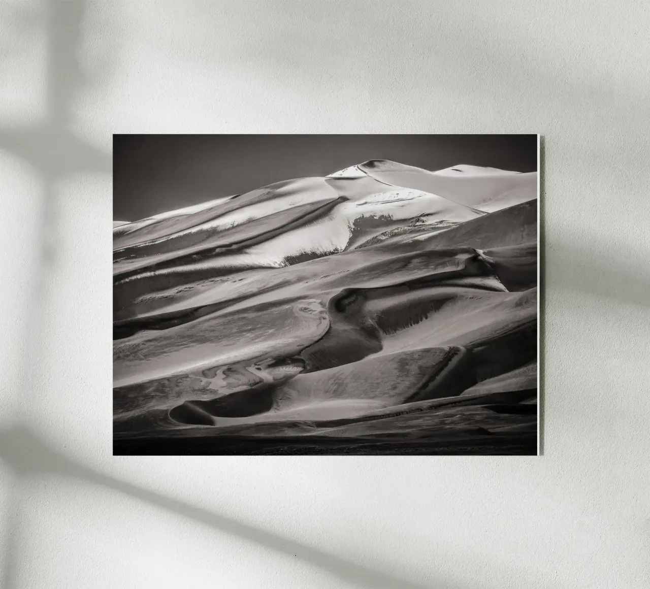 Snowy Mountain plexiglass da bwphoto