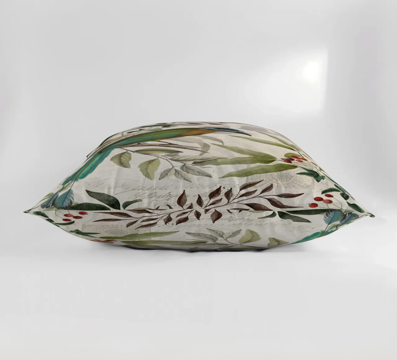 Uccelli del bosco d'autunno cuscino da Andrea Haase Vintage World