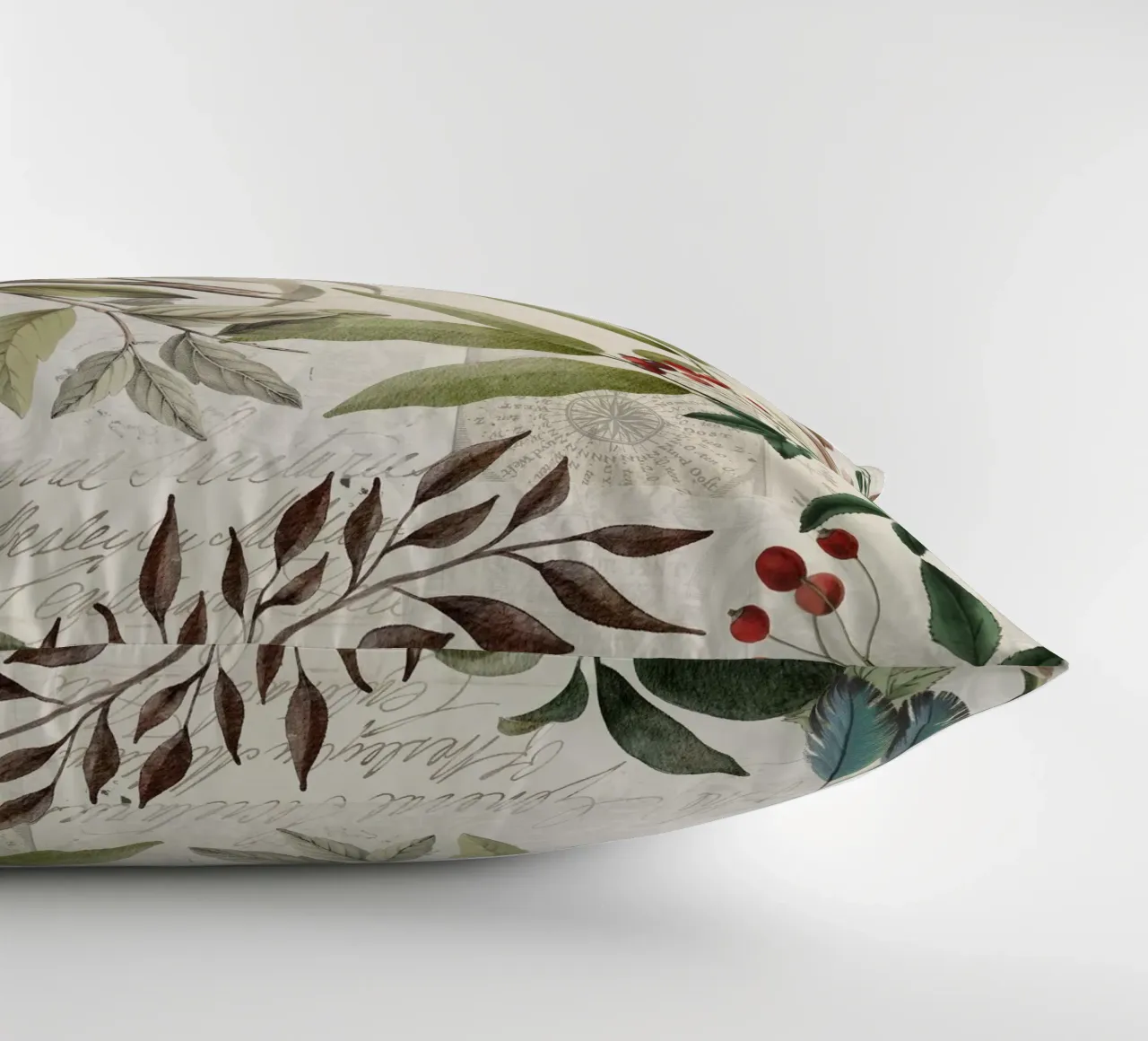 Uccelli del bosco d'autunno cuscino da Andrea Haase Vintage World