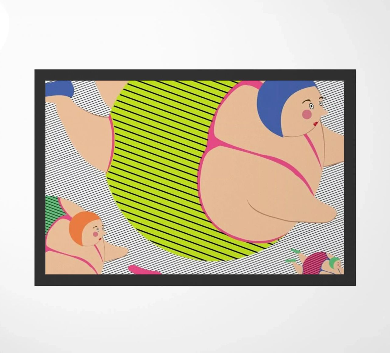 Synchronised Striped Swimmers zerbino da Maria Kritzas