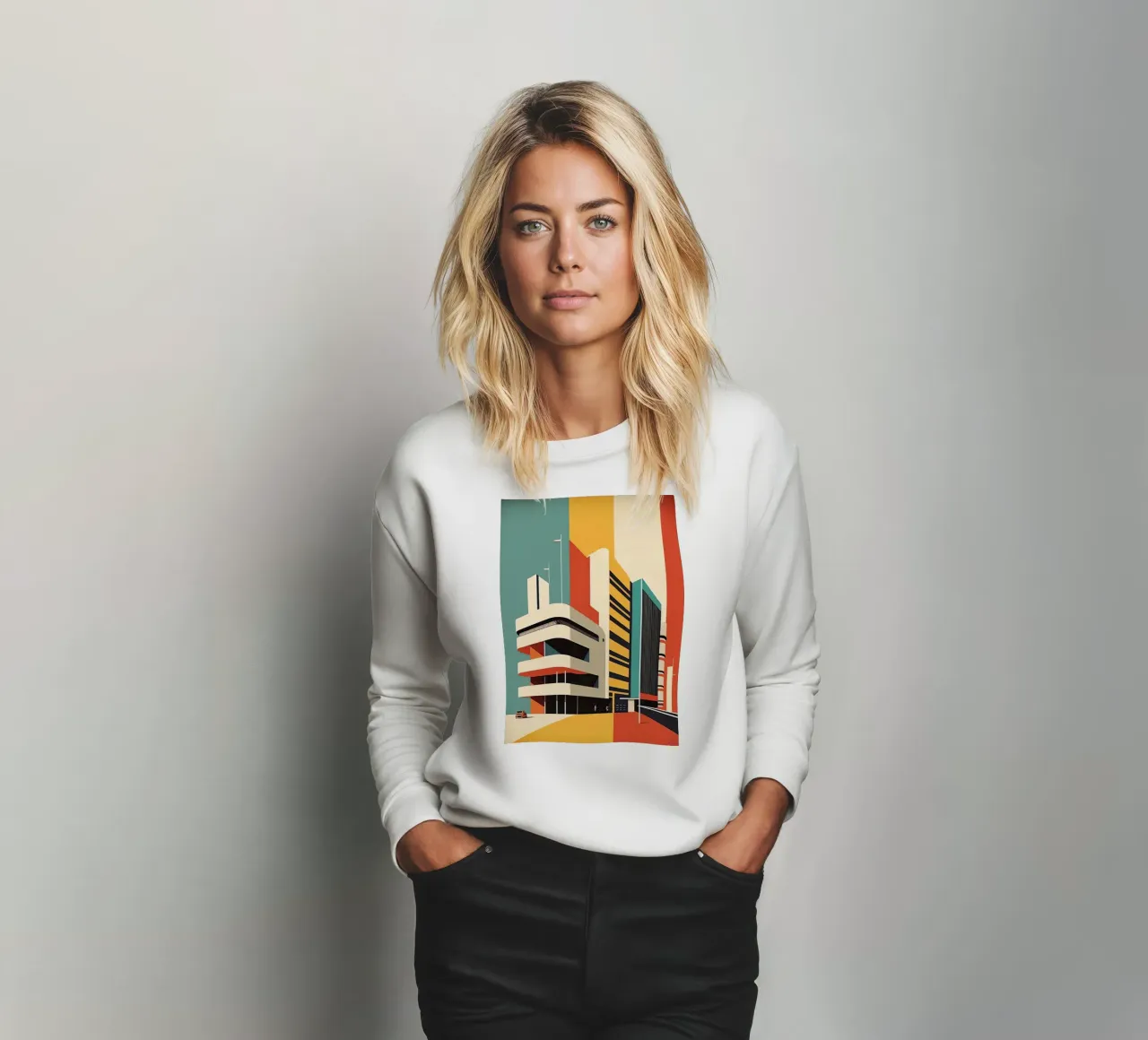 Edificio Bauhaus felpa da Isaac Murray