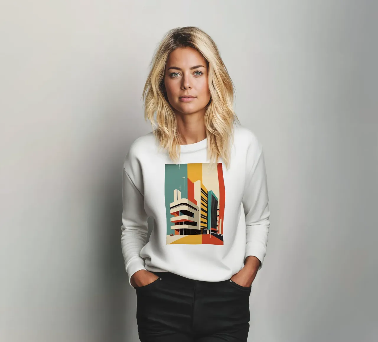 Edificio Bauhaus felpa da Isaac Murray