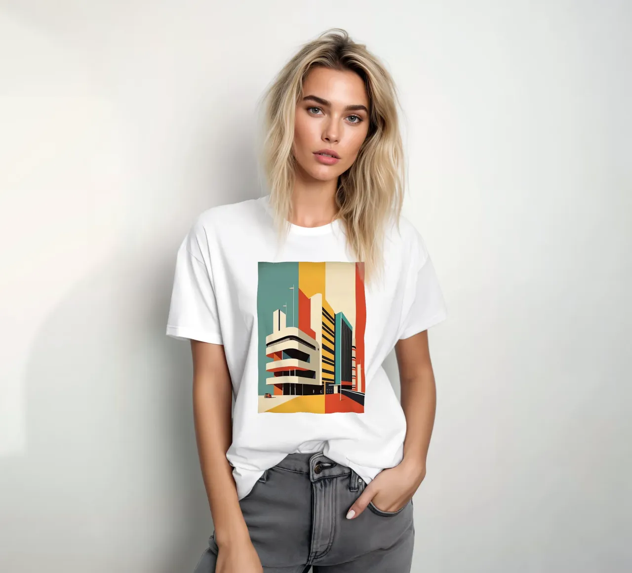 Edificio Bauhaus t-shirt da Isaac Murray
