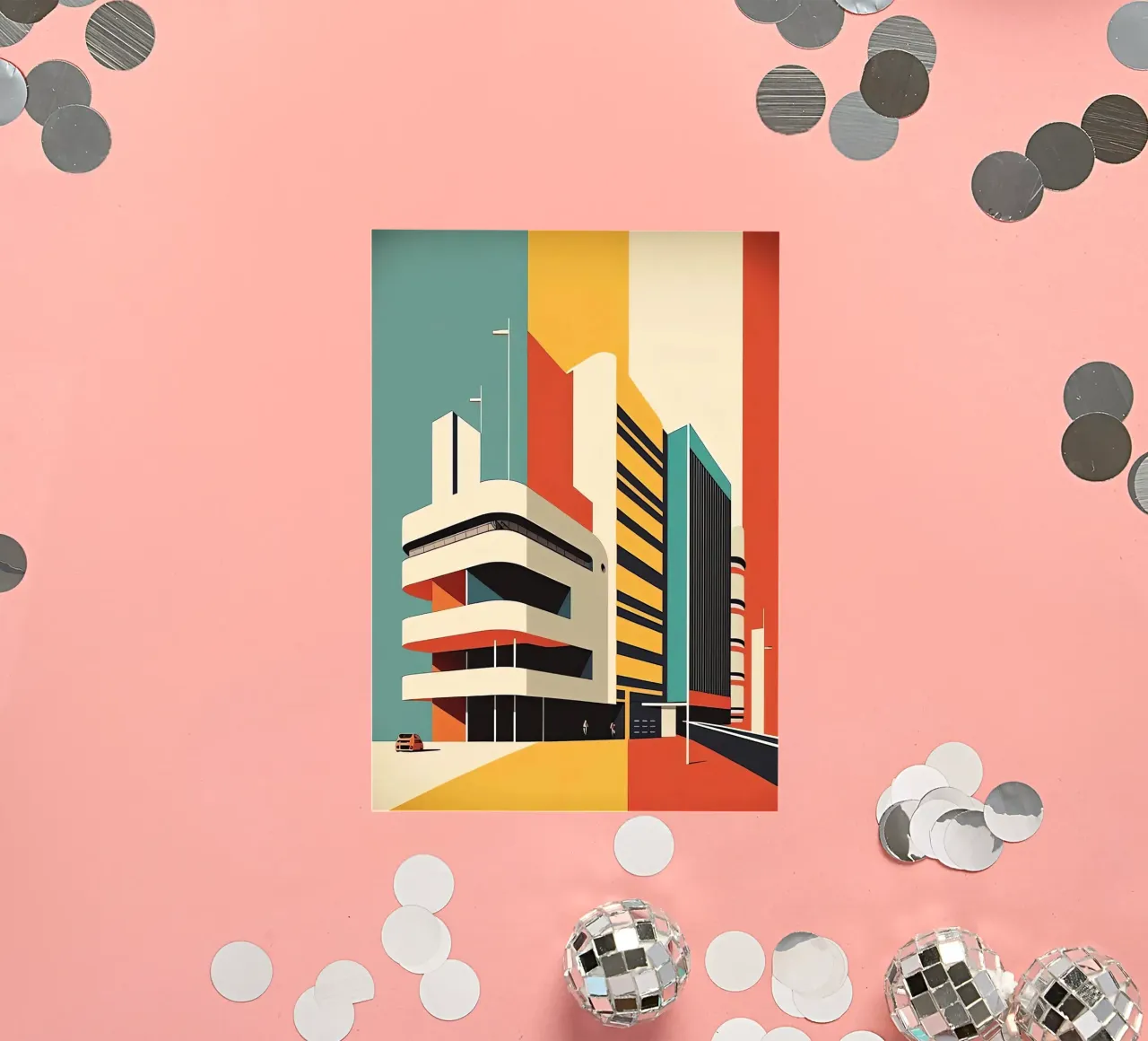 Bauhaus Building adesivo da Isaac Murray