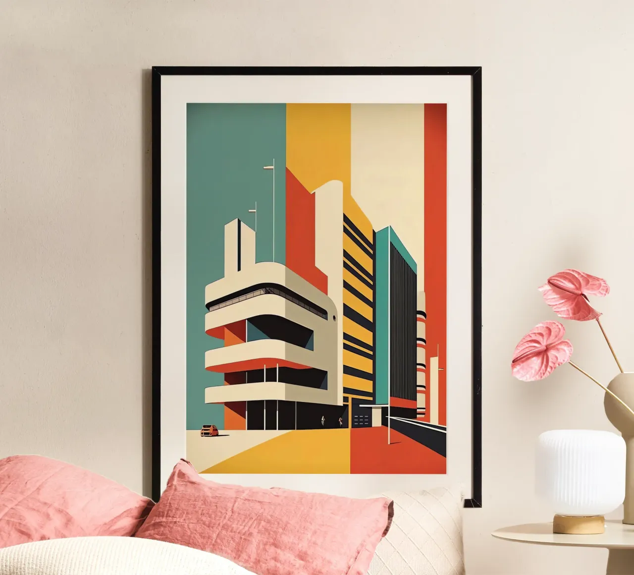 Edificio Bauhaus poster da Isaac Murray