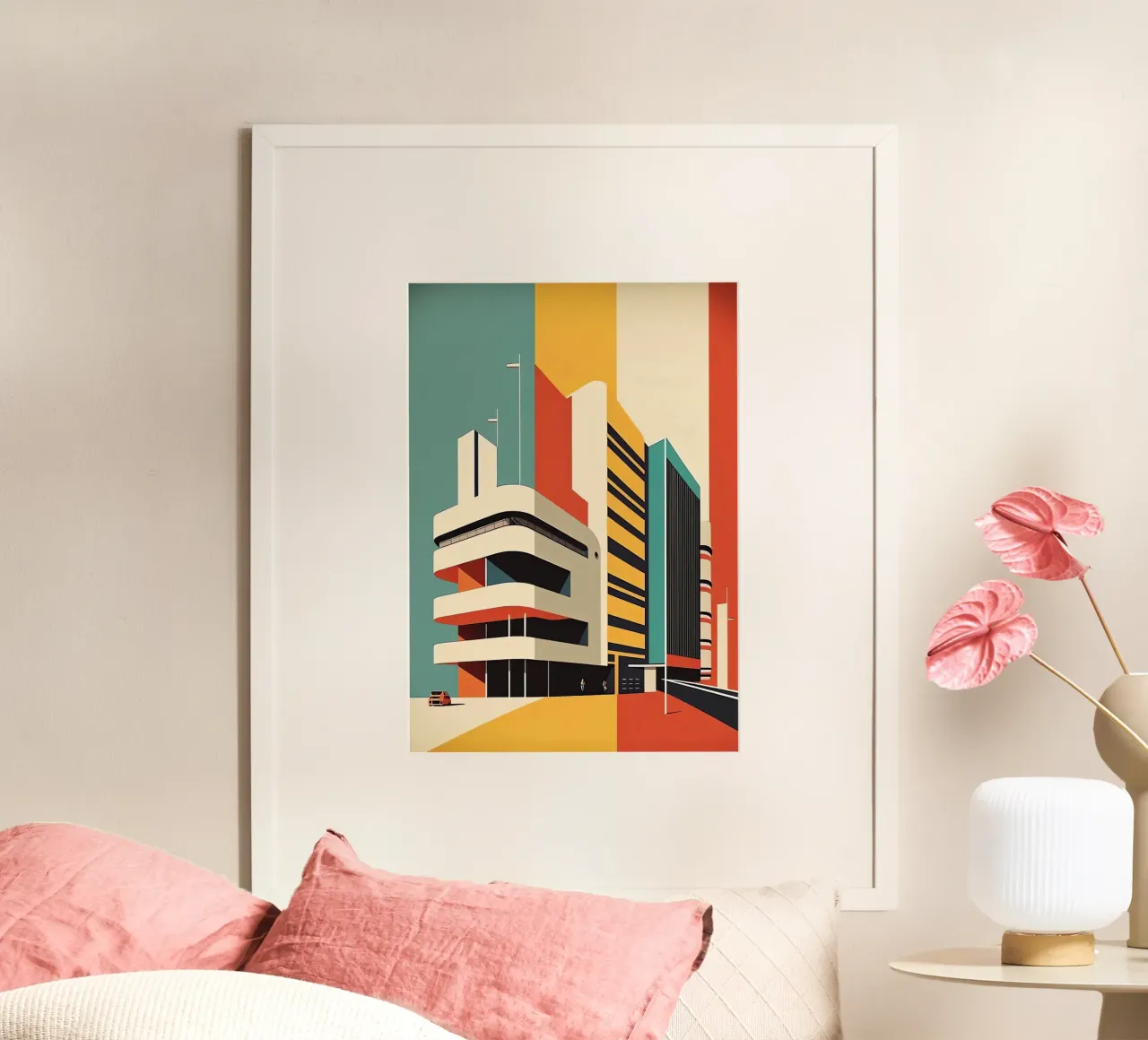 Edificio Bauhaus poster da Isaac Murray