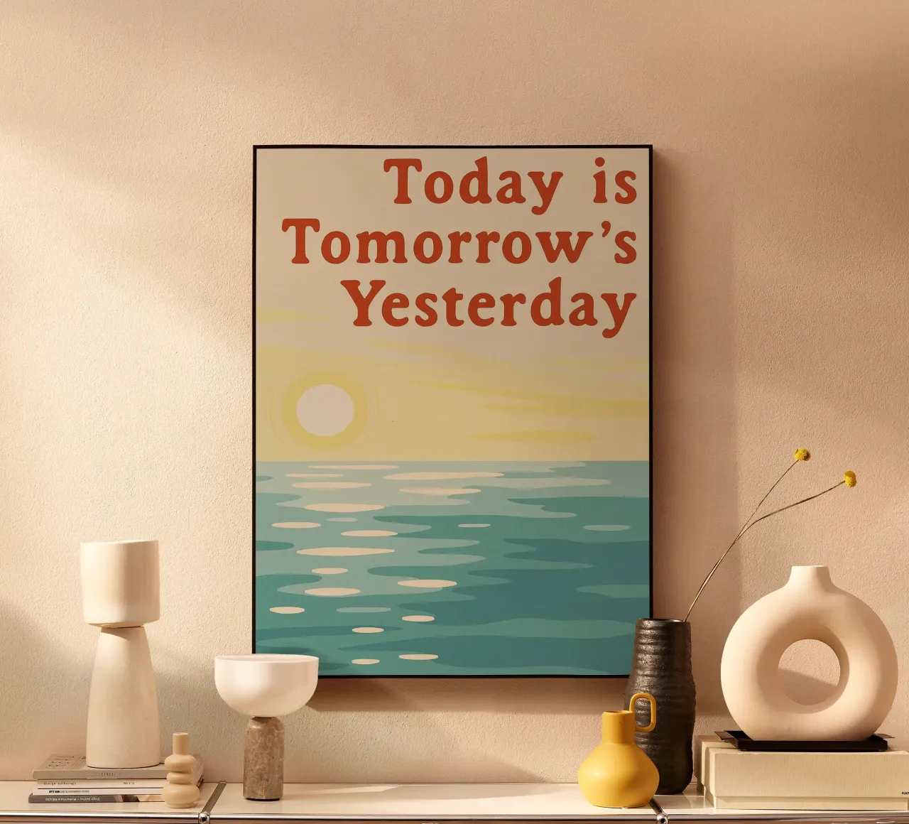 oggi è domani ieri plexiglass da SADELA