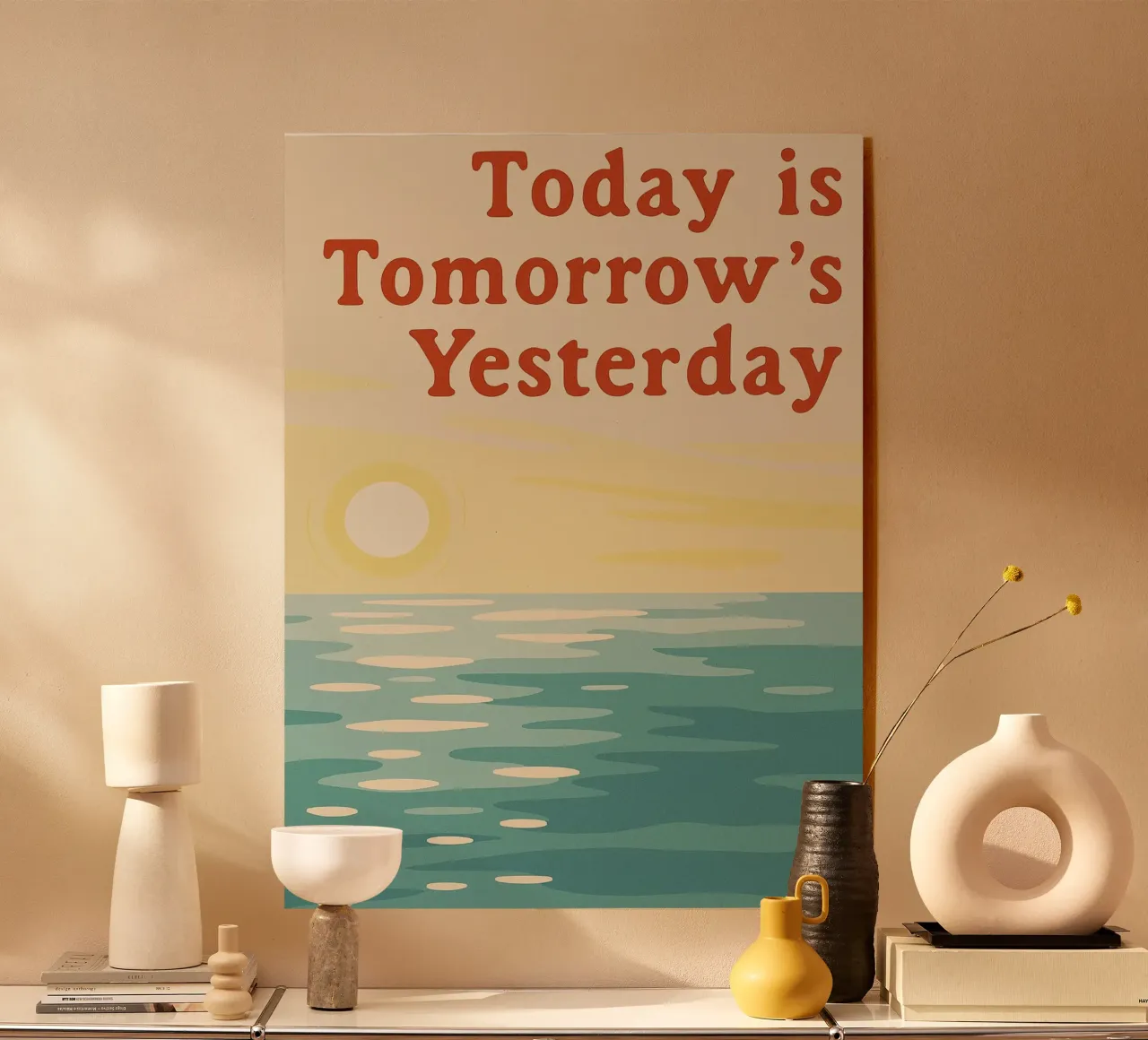 oggi è domani ieri plexiglass da SADELA