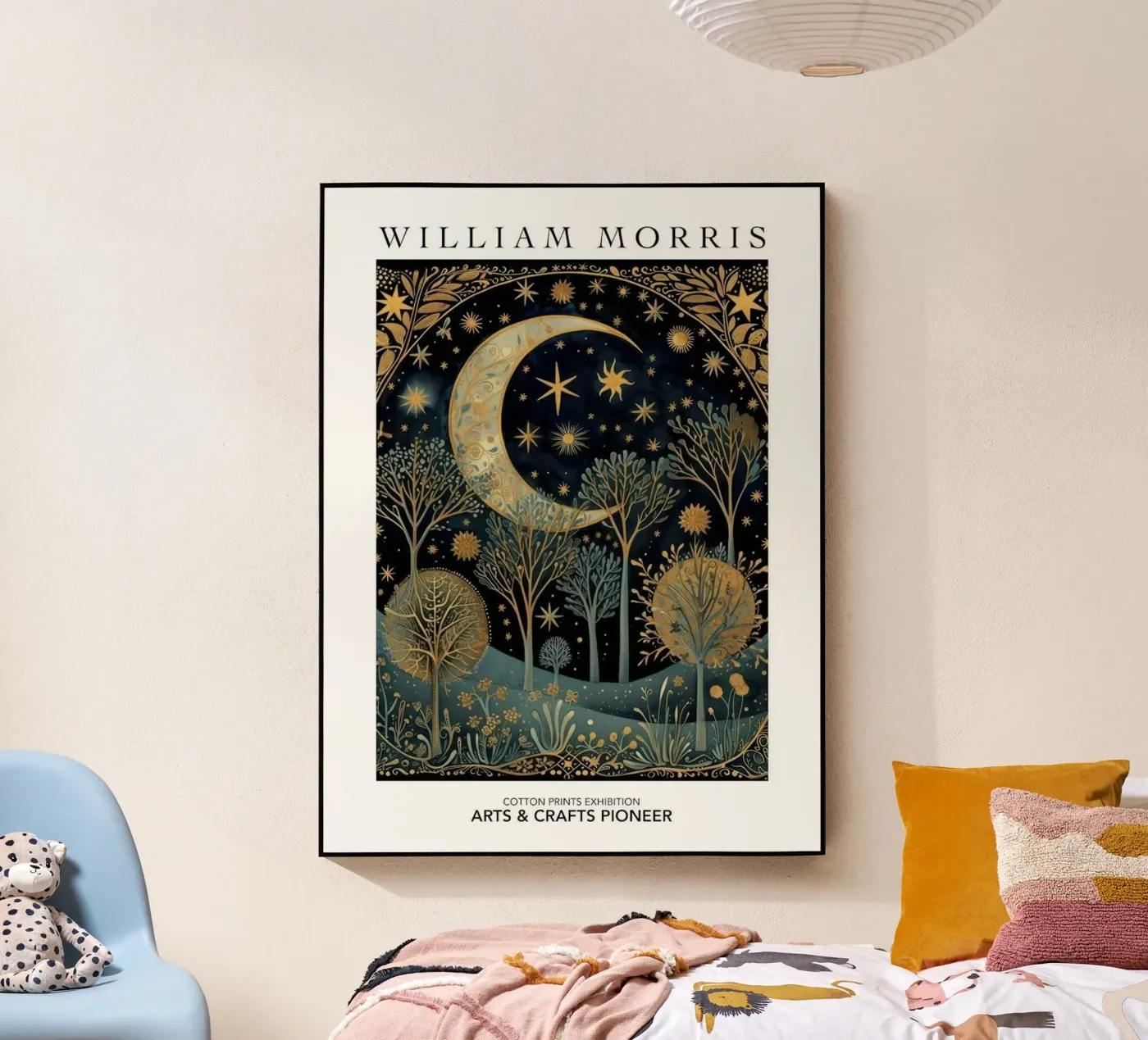 William Morris Moon Night plexiglass da thomas