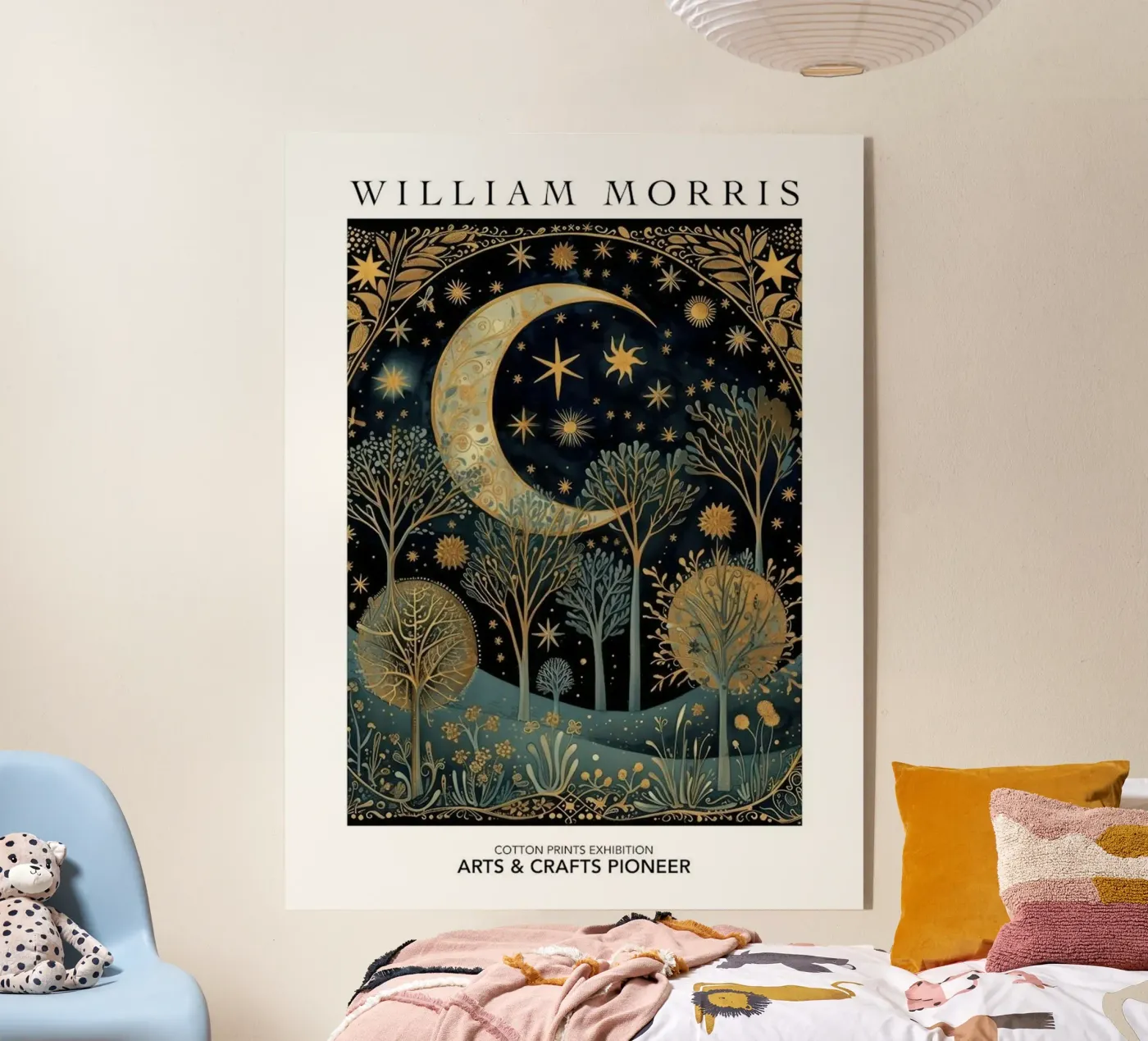 William Morris Moon Night plexiglass da thomas