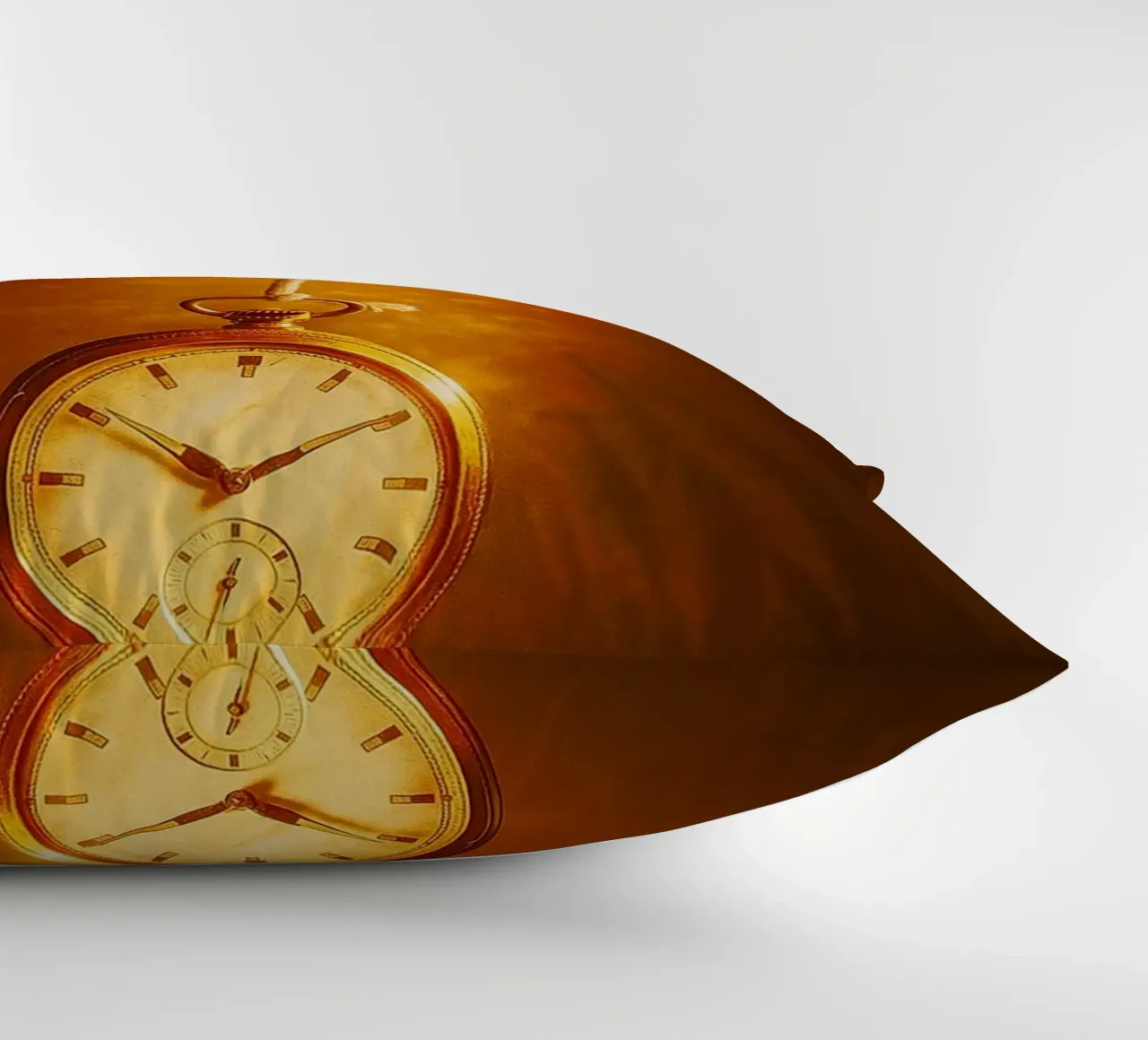 un orologio appeso a una corda quasi rotta cuscino da PASMING