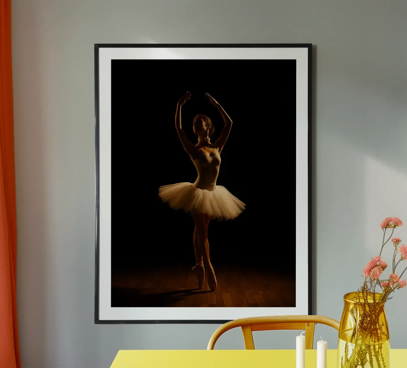 balletvoorstelling poster van PASMING