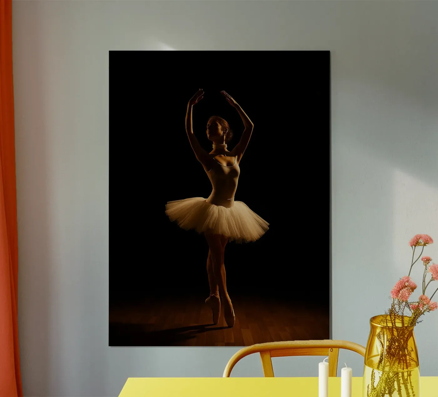 balletvoorstelling poster van PASMING