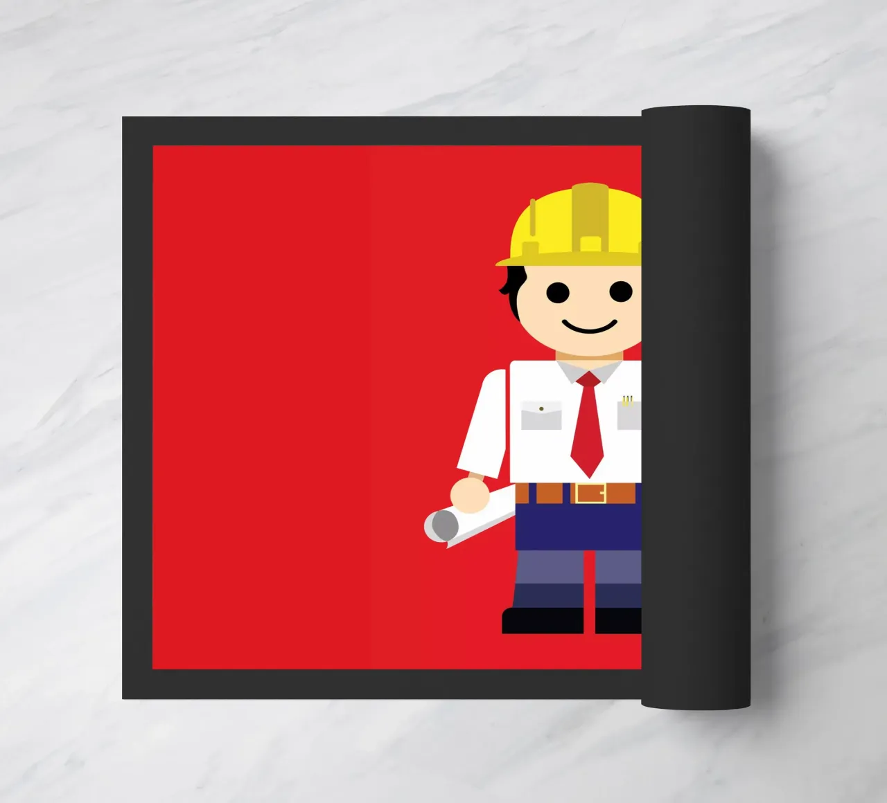 Engineer Toy deurmat van Rafa Gomes